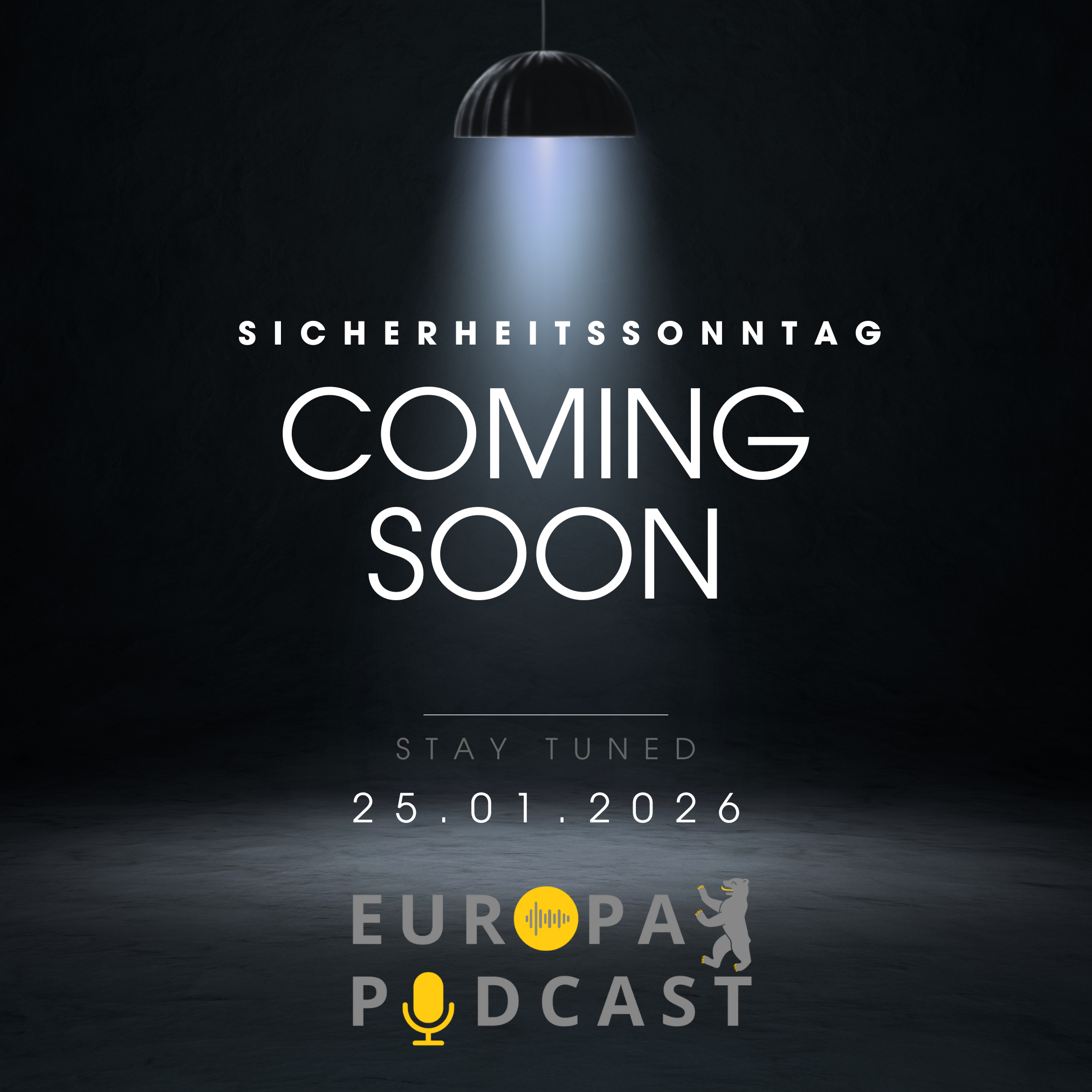 Ankündigung der neuen Rubrik "Sicherheitssonntag" episode artwork