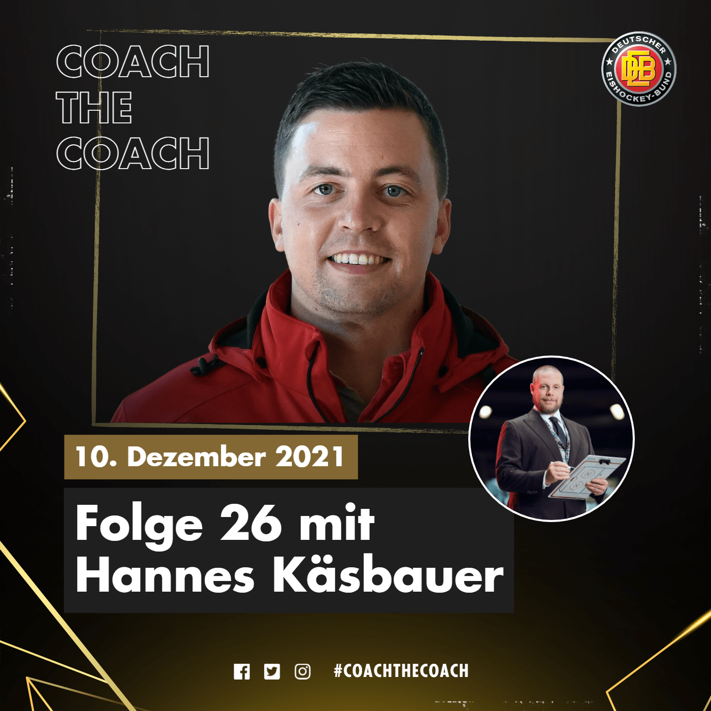 DEB Eishockey-Trainerausbildung I COACH THE COACH Podcast