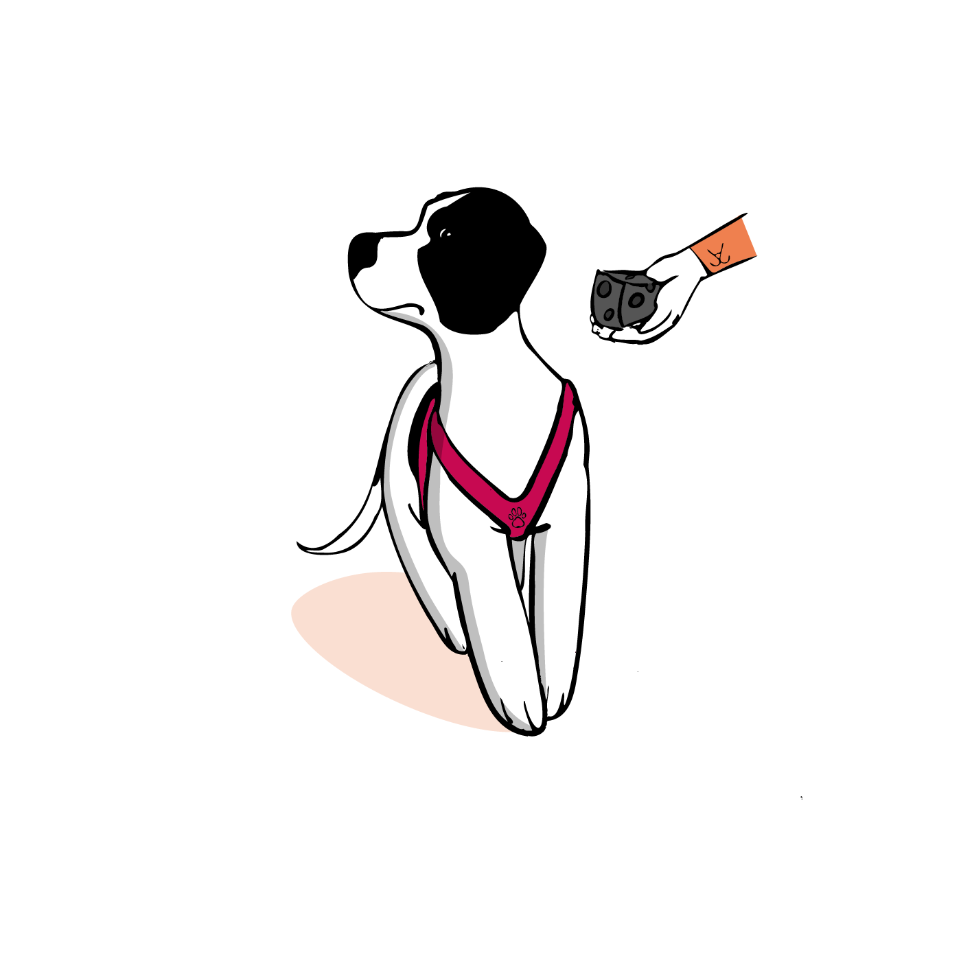 Anders mit Hund  by Anne Bucher