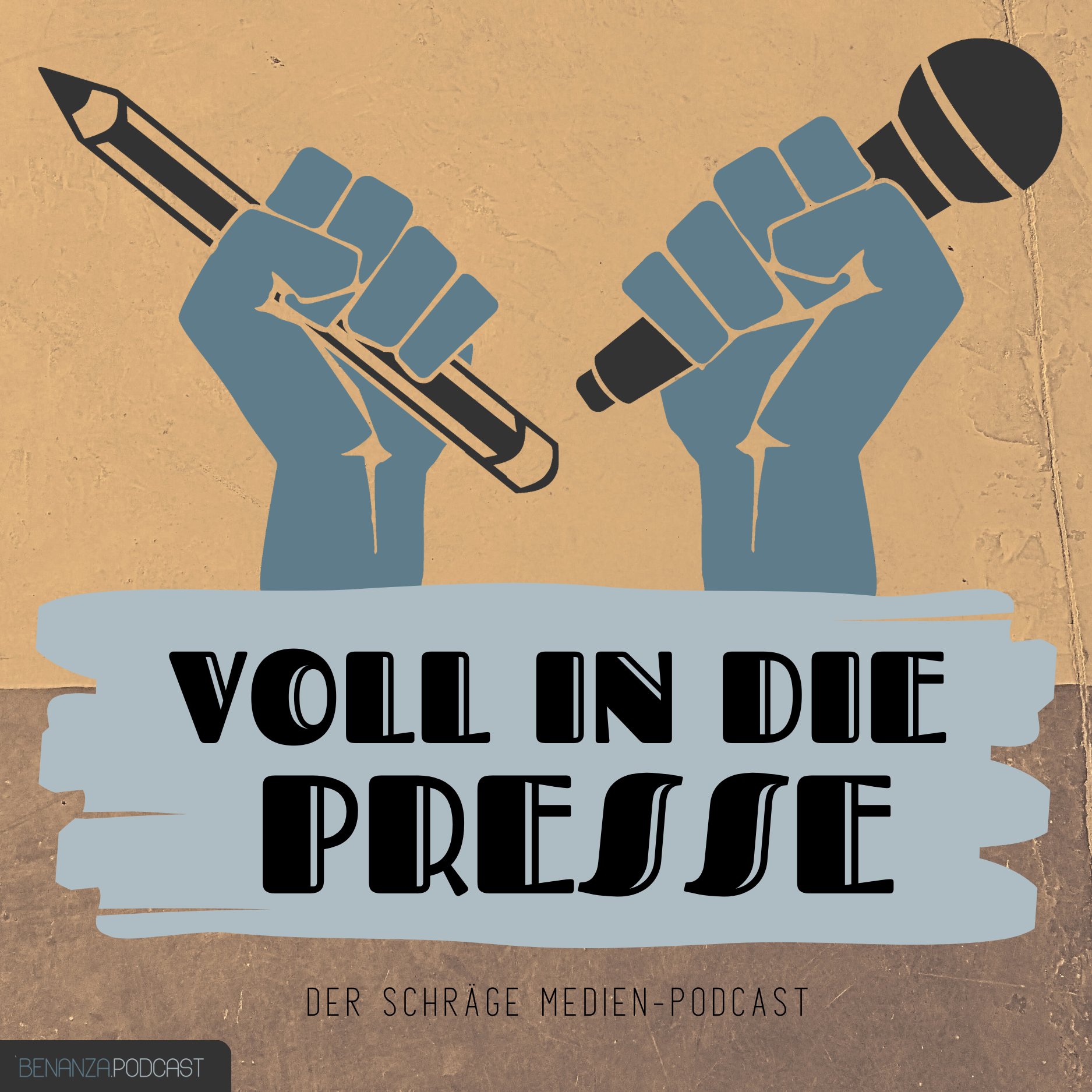 Voll in die Presse