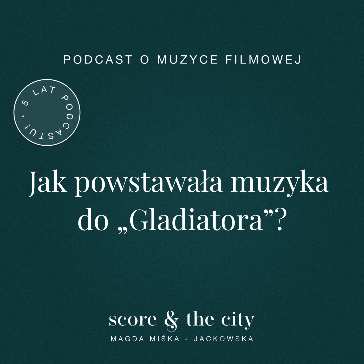 Jak powstawała muzyka  do „Gladiatora”? - 5 lat SATC