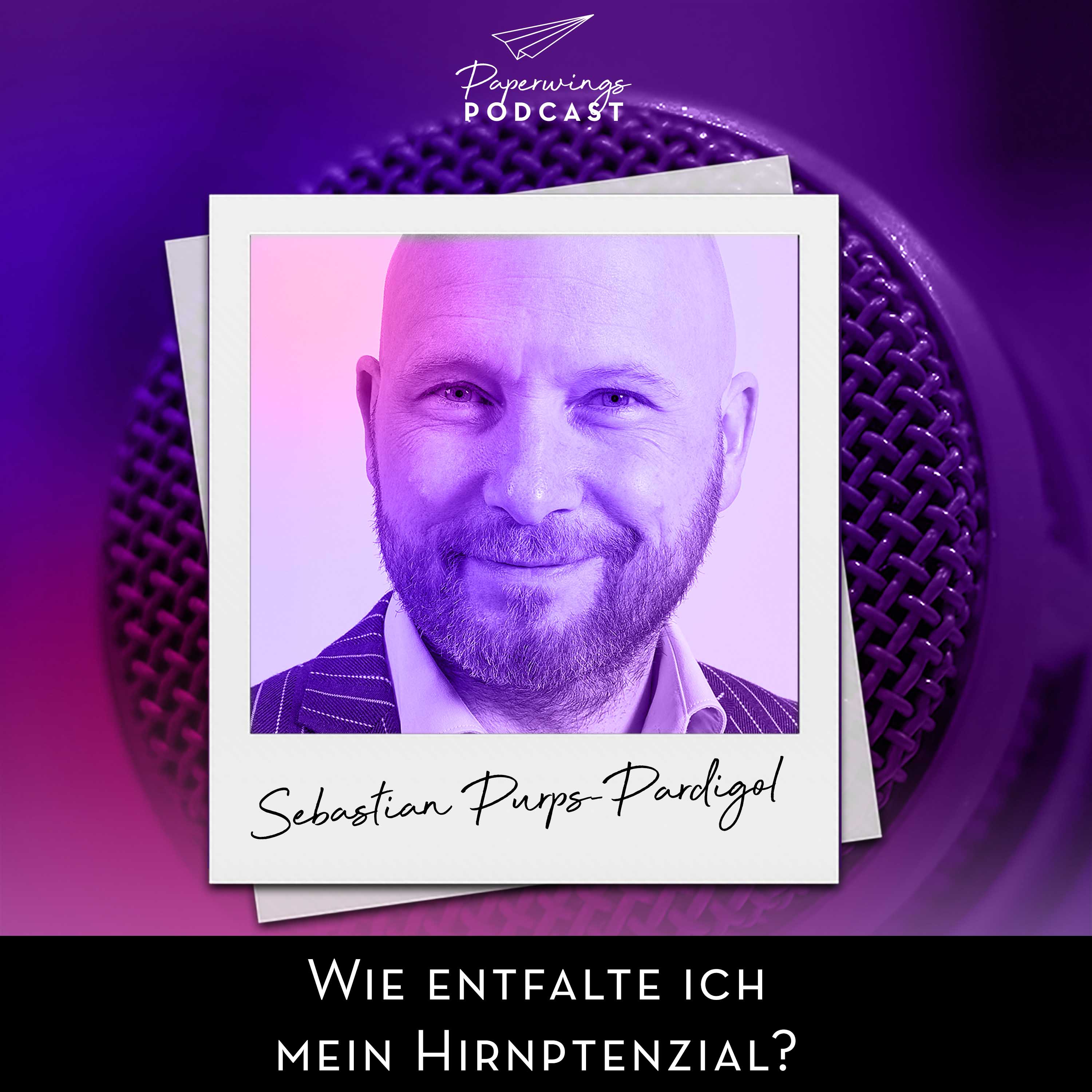 cover of episode #46 Wie entfalte ich mein Hirnpotenzial? Danny Herzog-Braune im Gespräch mit Sebastian Purps-Pardigol