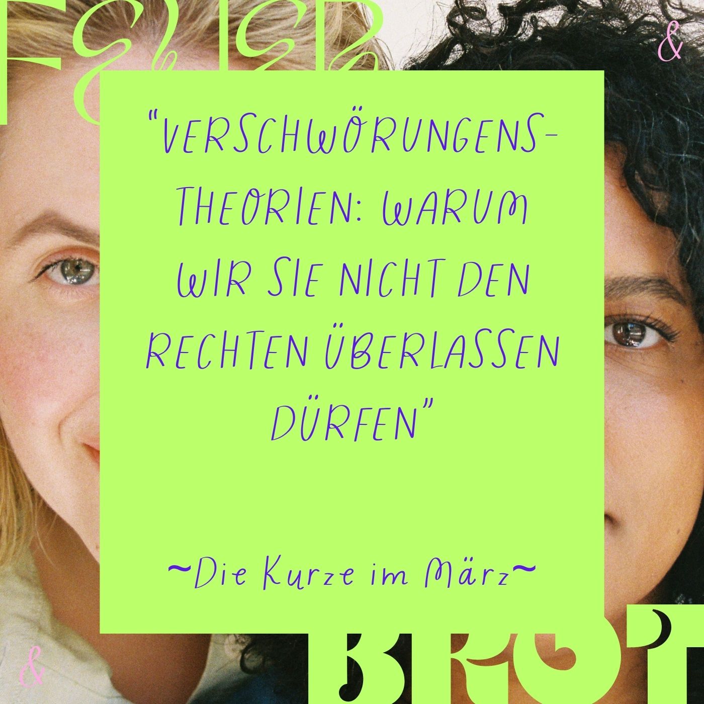 Verschwörungstheorien: Warum wir sie nicht den Rechten überlassen dürfen