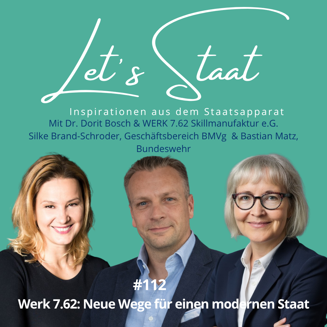 #112  Werk 7.62: Neue Wege für einen modernen Staat
