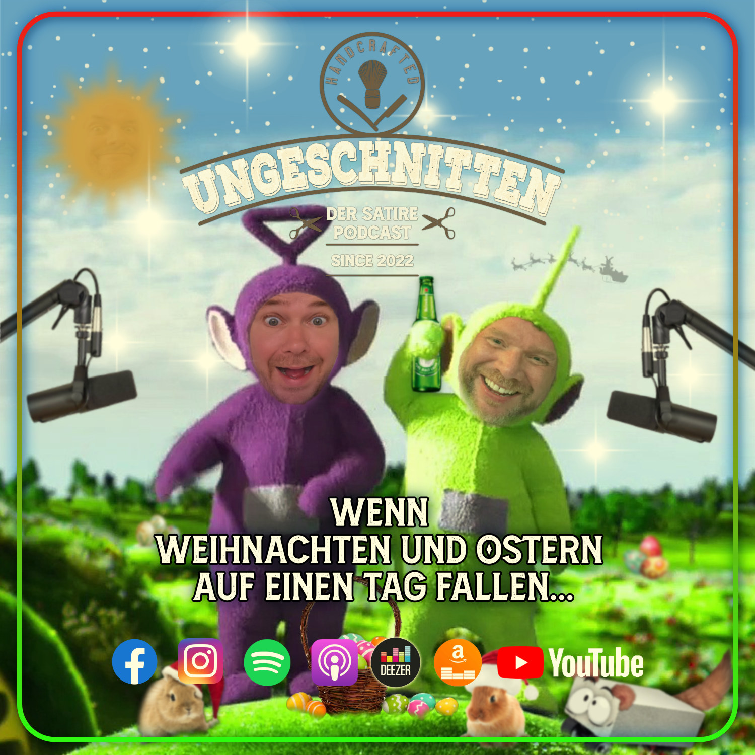 Ungeschnitten - Der Satire Podcast mit Stefan Gerdes und Martin Scholz