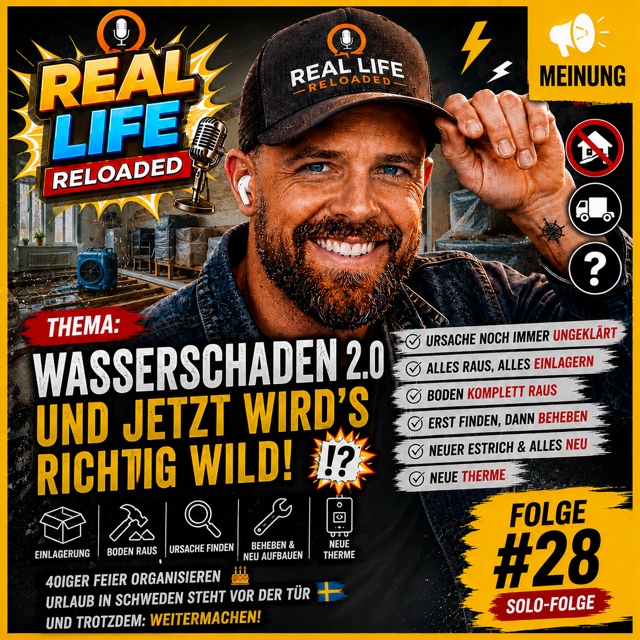 Wasserschaden 2.0 jetzt wird´s richtig wild