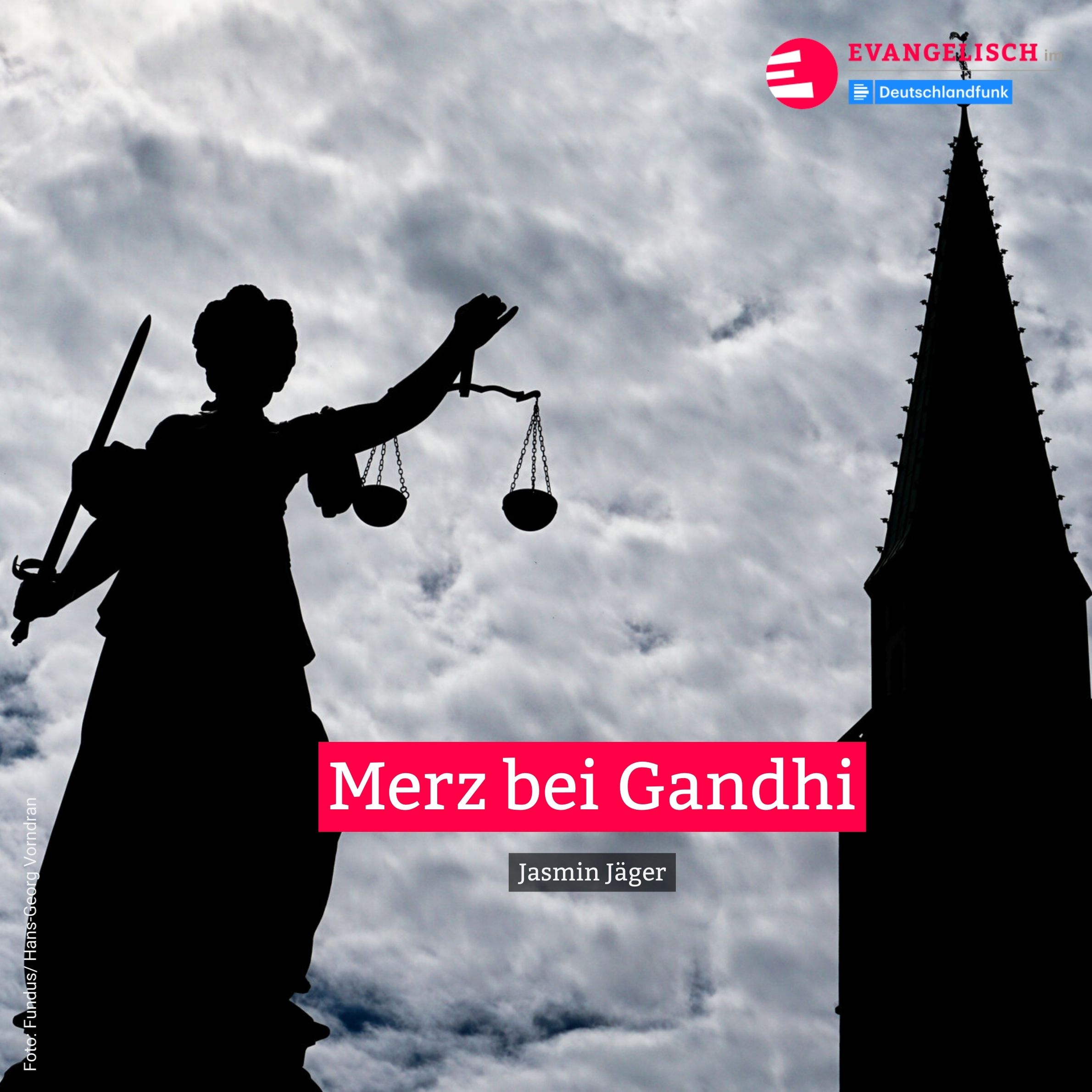 Merz bei Gandhi