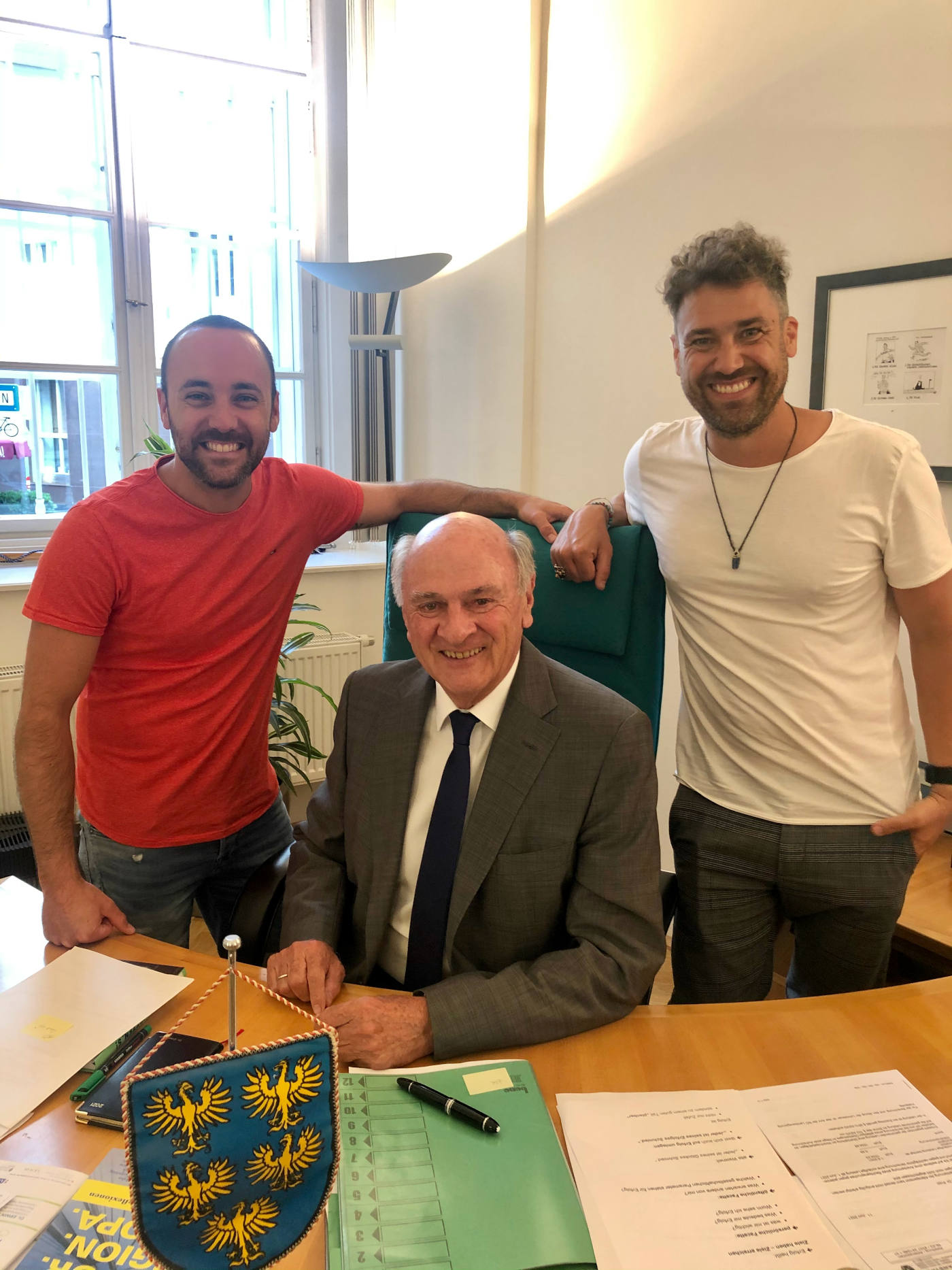 Frühstück mit Bier - Persönlichkeiten ganz entspannt