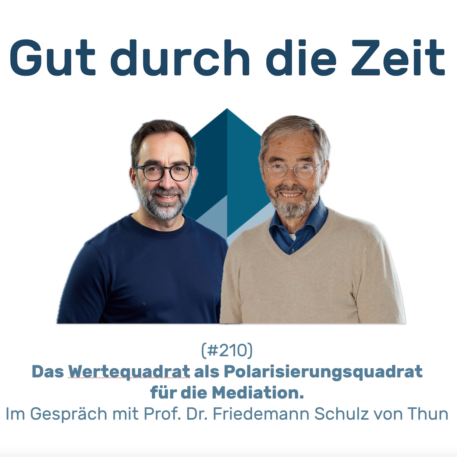 Gut durch die Zeit. Der Podcast rund um Mediation, Konflikt-Coaching und Organisationsberatung.