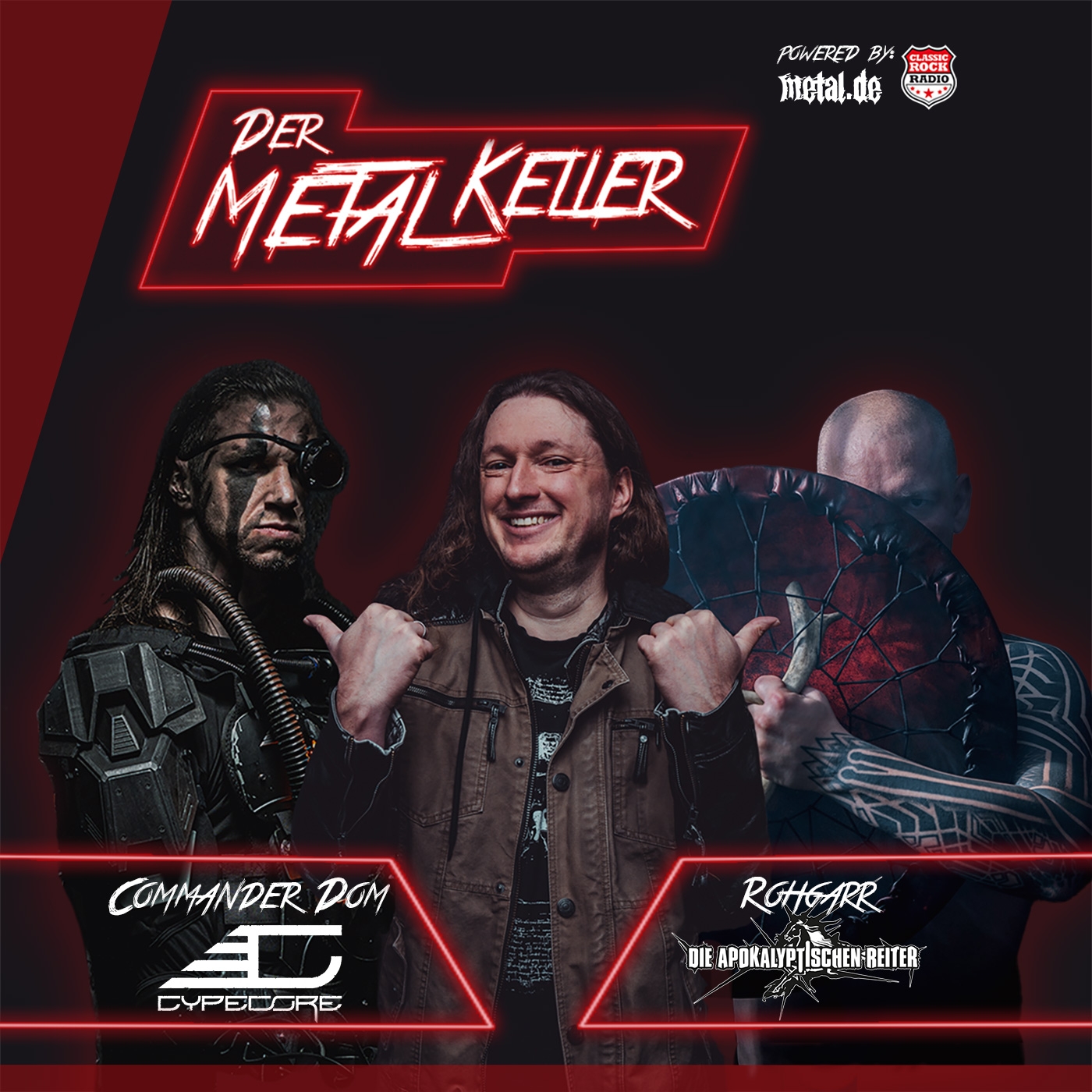 Unangenehm? 10/10! (feat. Die Apokalyptischen Reiter, Des Teufels Sturm, Cypecore) episode artwork