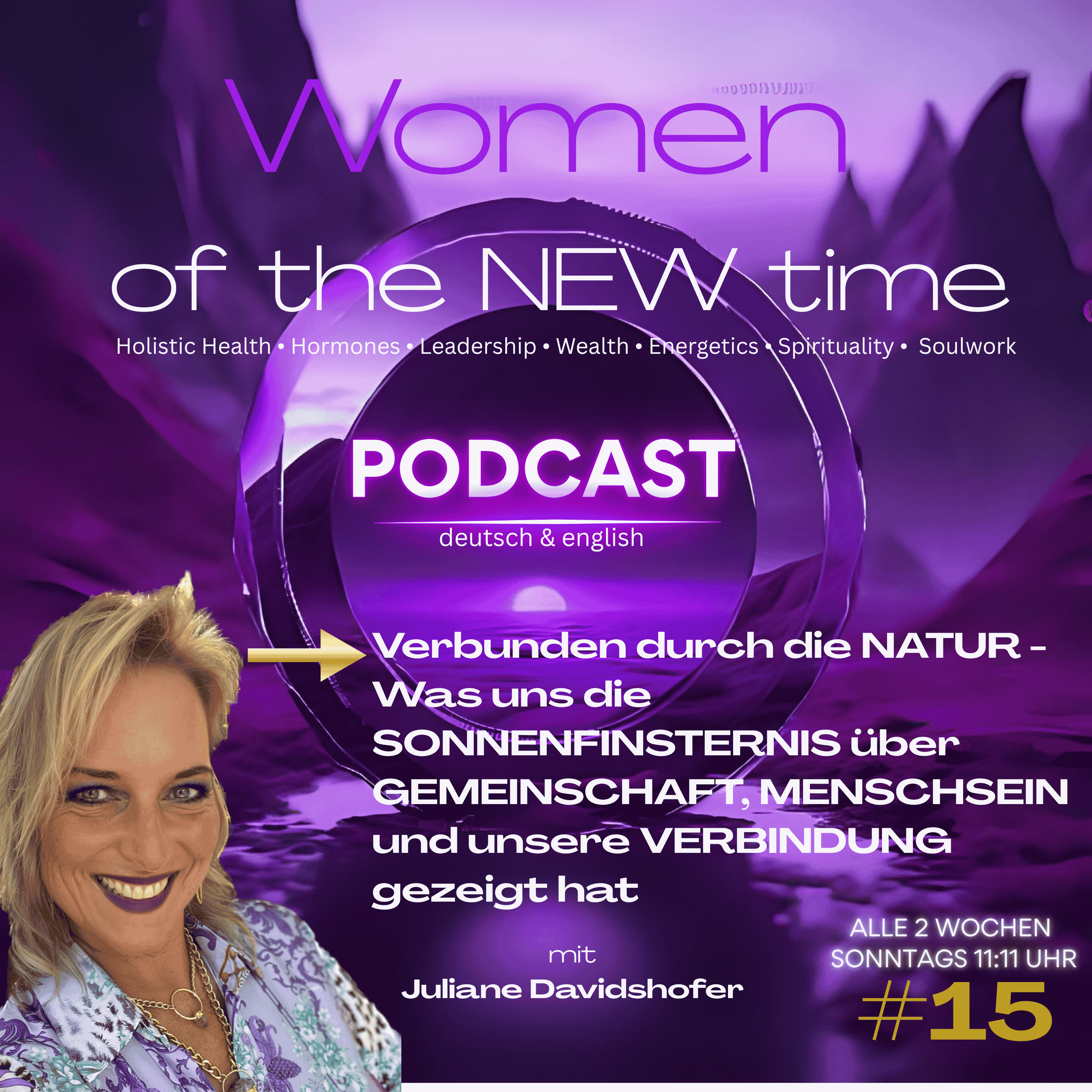 Verbunden durch die NATUR - was uns die SONNENFINSTERNIS über GEMEINSCHAFT, MENSCHSEIN und VERBUNDENHEIT gezeigt hat episode artwork