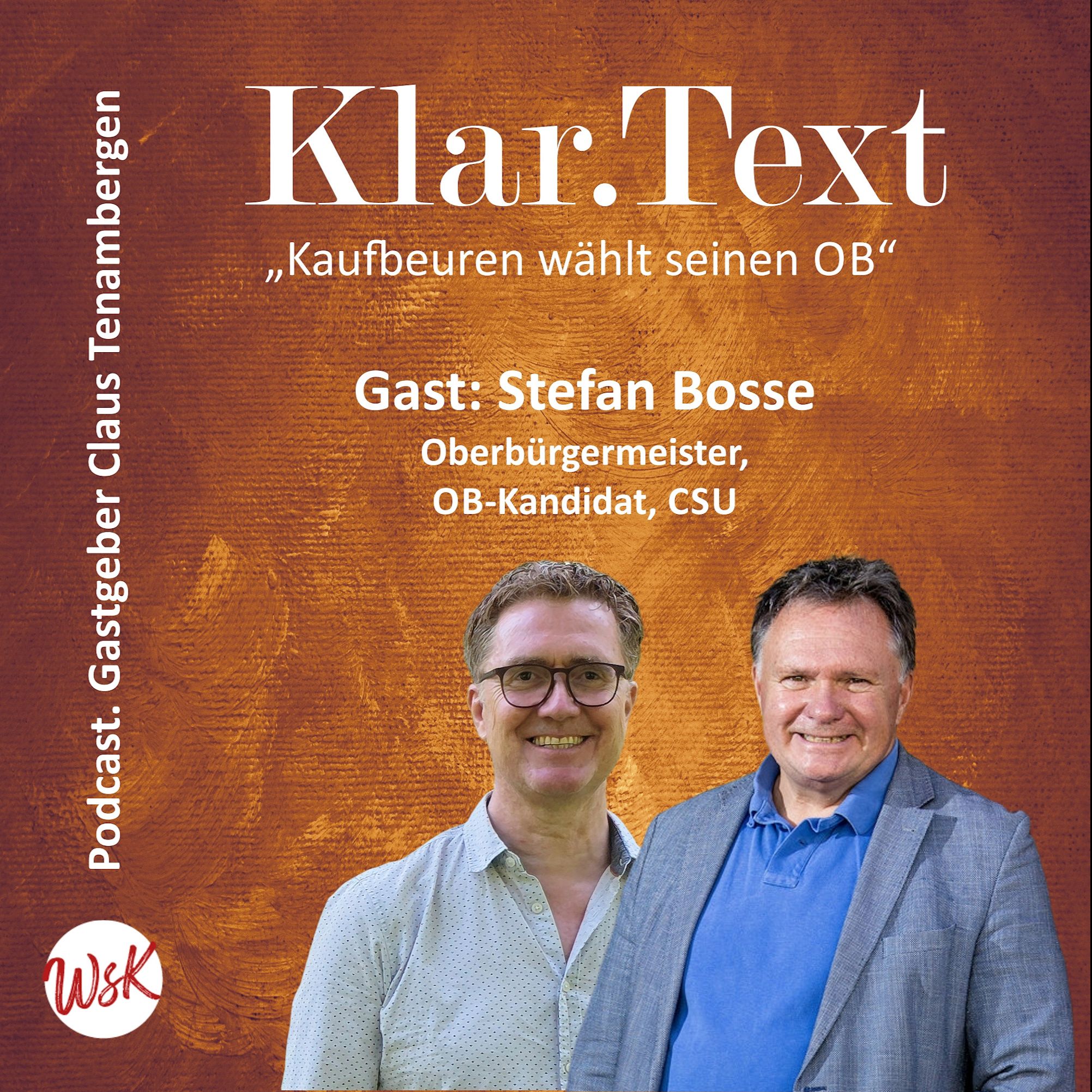 Klar.Text - der Themen-Podcast von Wir sind Kaufbeuren