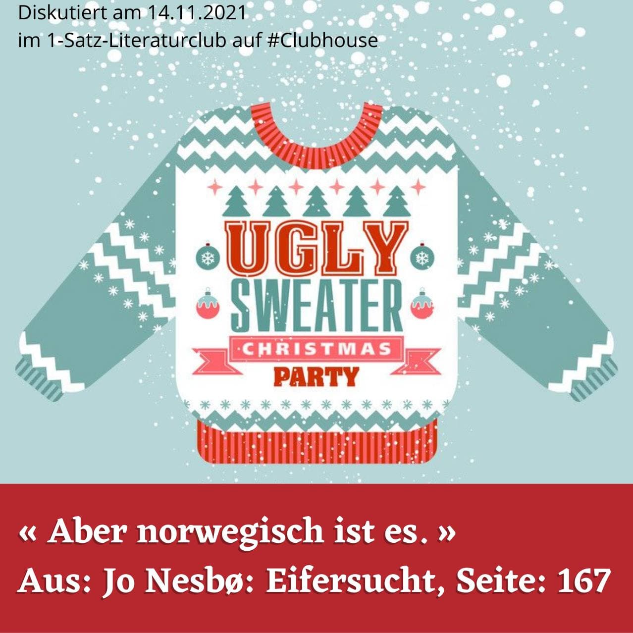 1-Satz-Literaturclub (1SLC)