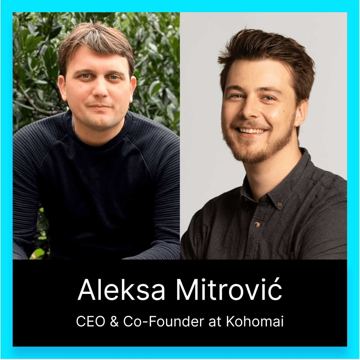 Digitalconomics #8: Revolutionizing Lead Scoring with Kohomai - Insights from CEO Aleksa Mitrović