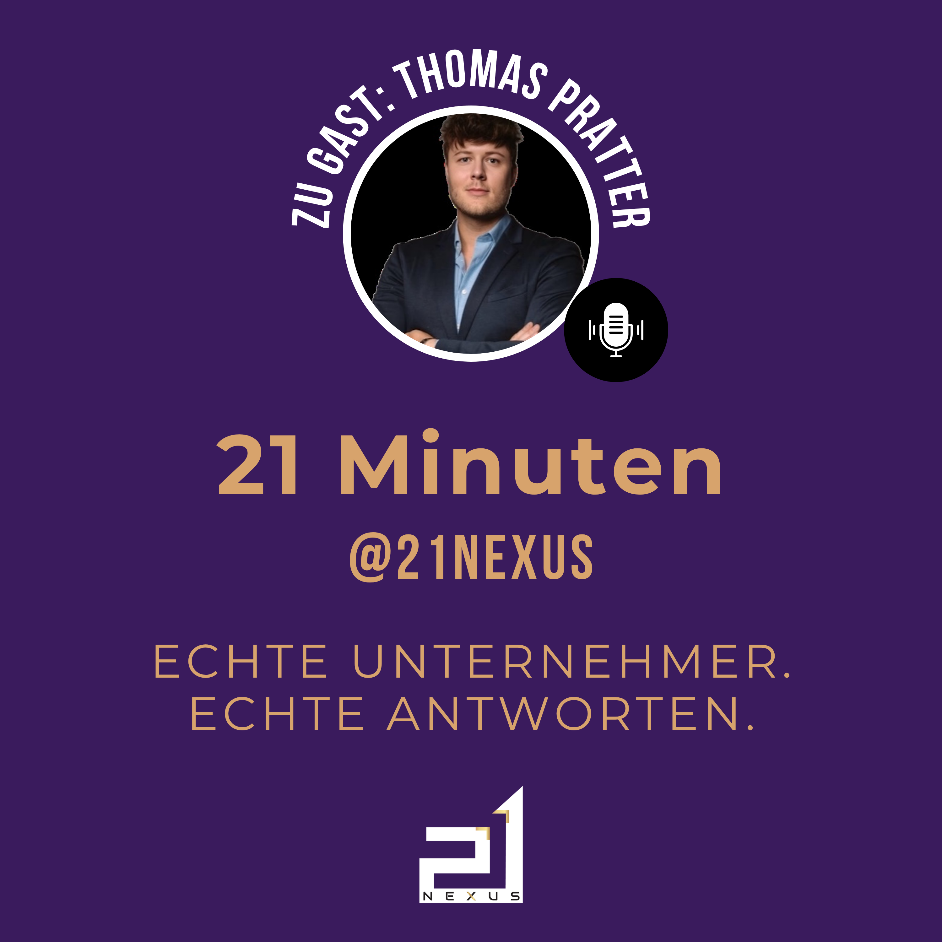 21 Minuten @ 21Nexus: Zu Gast ist Thomas Pratter episode artwork