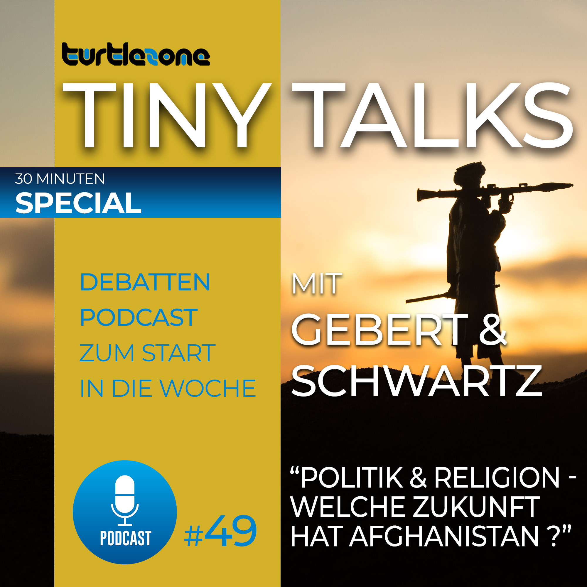 Turtlezone Tiny Talks - Der Debatten-Podcast mit Gebert und Schwartz