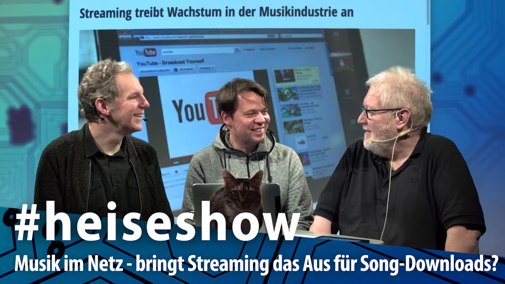 #heiseshow: Musik im Netz - bringt Streaming das Aus für Song-Downloads?