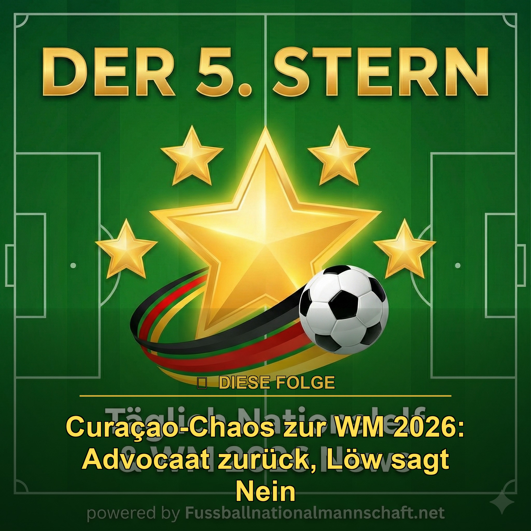 Curaçao-Fußball-Chaos zur WM 2026: Advocaat zurück, Löw sagt Nein episode artwork