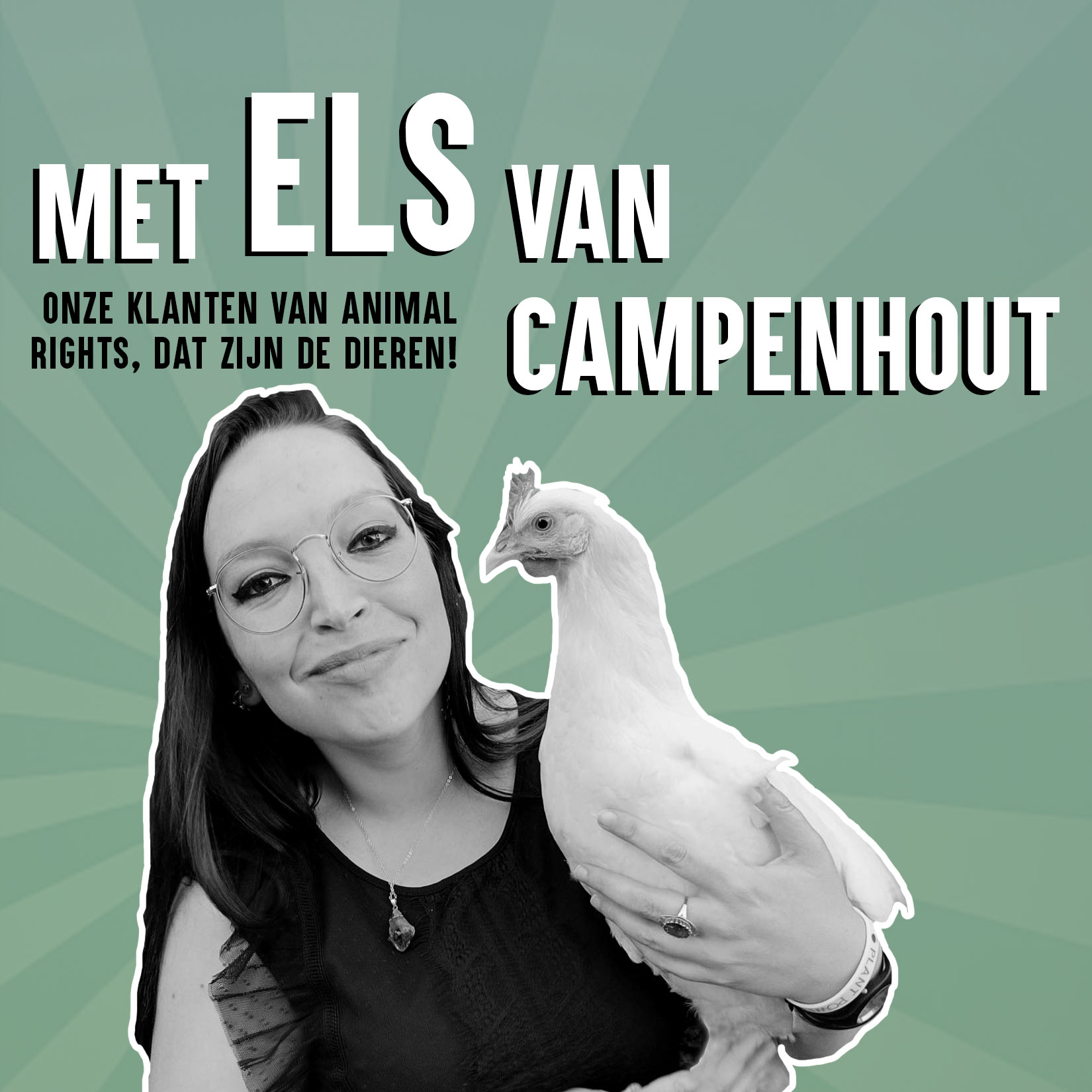 Campagneleider voor "stop de slacht": Els van Campenhout