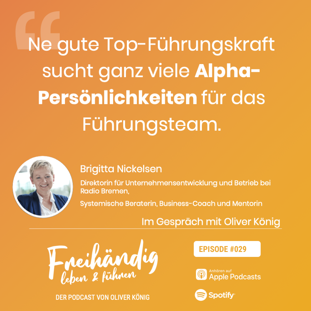 Freihändig verändern und führen