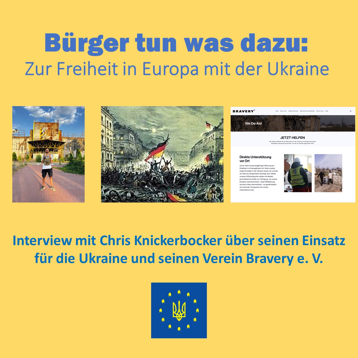 Bürger mit der Ukraine für ein freies Europa