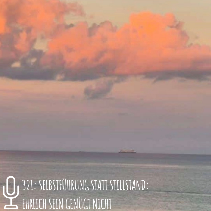 321: Selbstführung statt Stillstand:  Ehrlich sein genügt nicht
