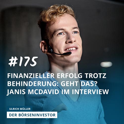 #175 Finanzieller Erfolg trotz Behinderung: Geht das? Janis McDavid im Interview episode artwork