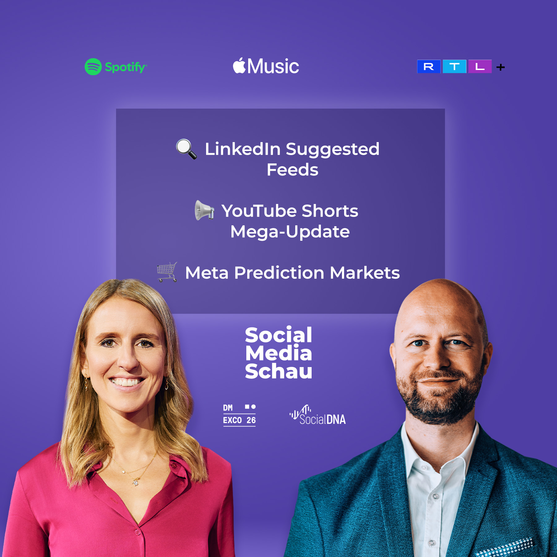 LinkedIn sortiert Feeds | YouTube Shorts Update | Meta Prediction Markets #SMS11 episode artwork
