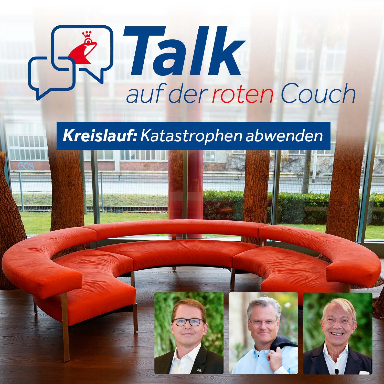 Talk auf der roten Couch