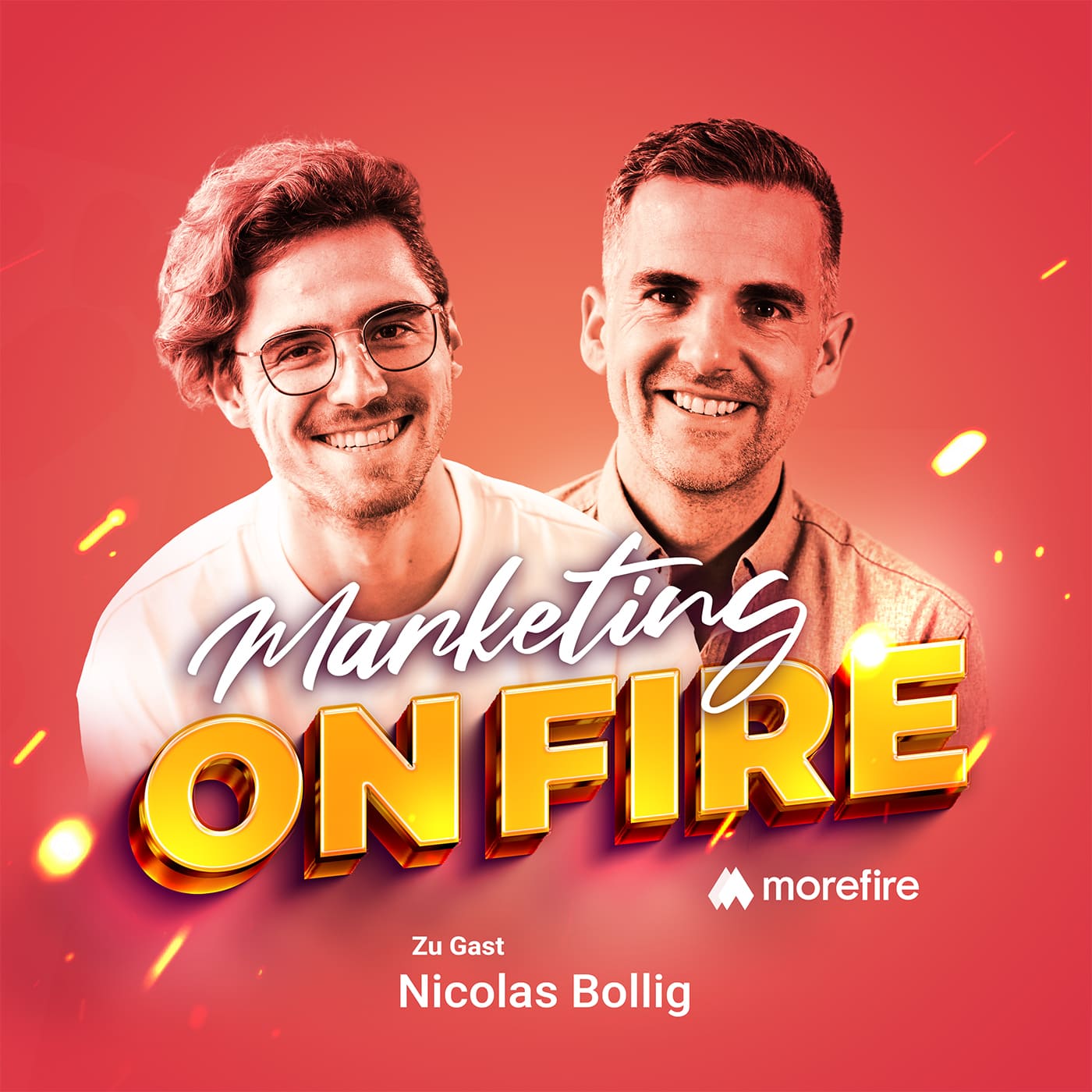 Short | LinkedIn Ads - Best Practices | Marketing on fire episode artwork