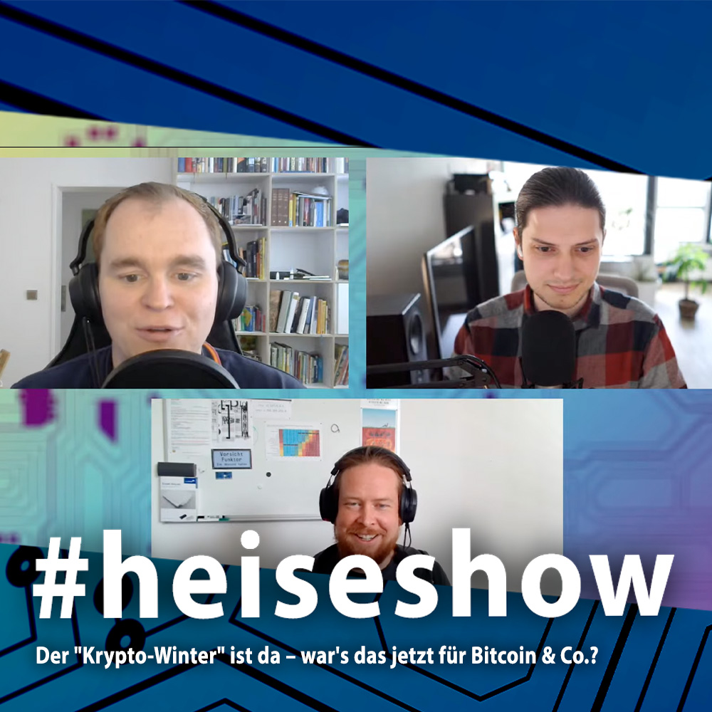 Der ”Krypto-Winter” ist da – war’s das jetzt für Bitcoin & Co.? | #heiseshow