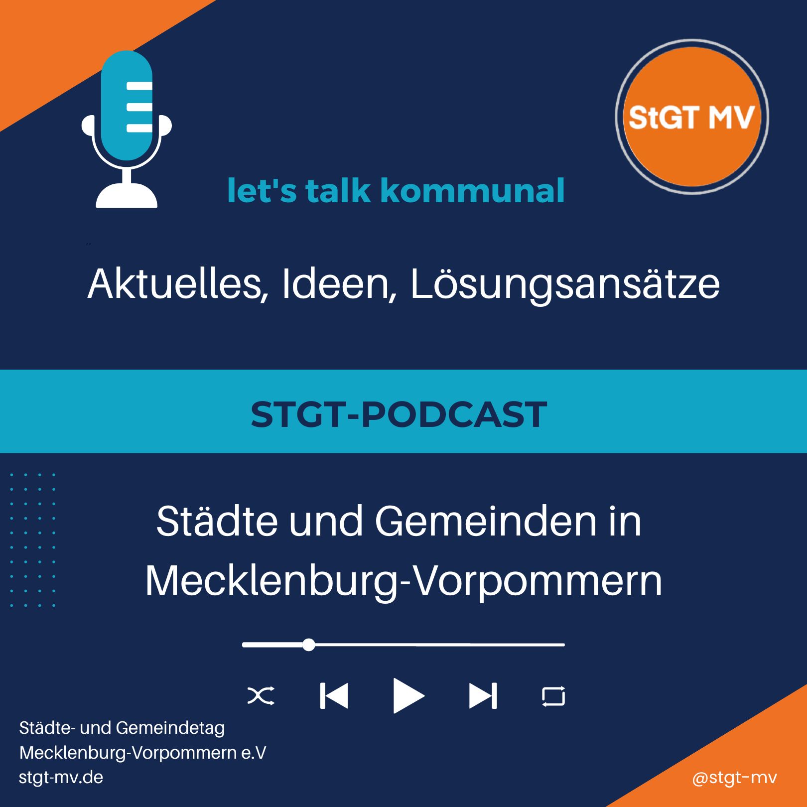 StGT-Podcast - Städte und Gemeinden in Mecklenburg-Vorpommern