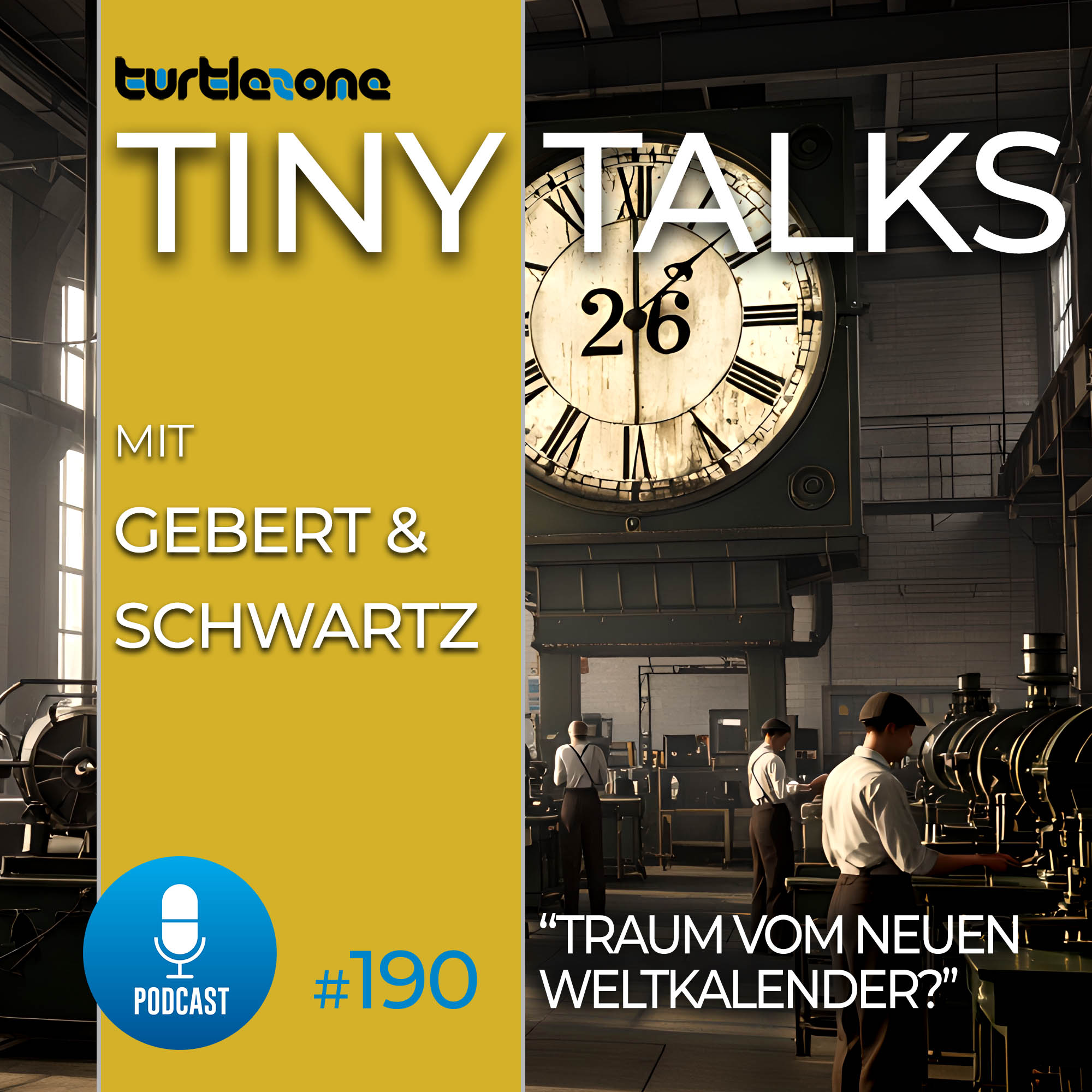 Turtlezone Tiny Talks - Der Debatten-Podcast mit Gebert und Schwartz