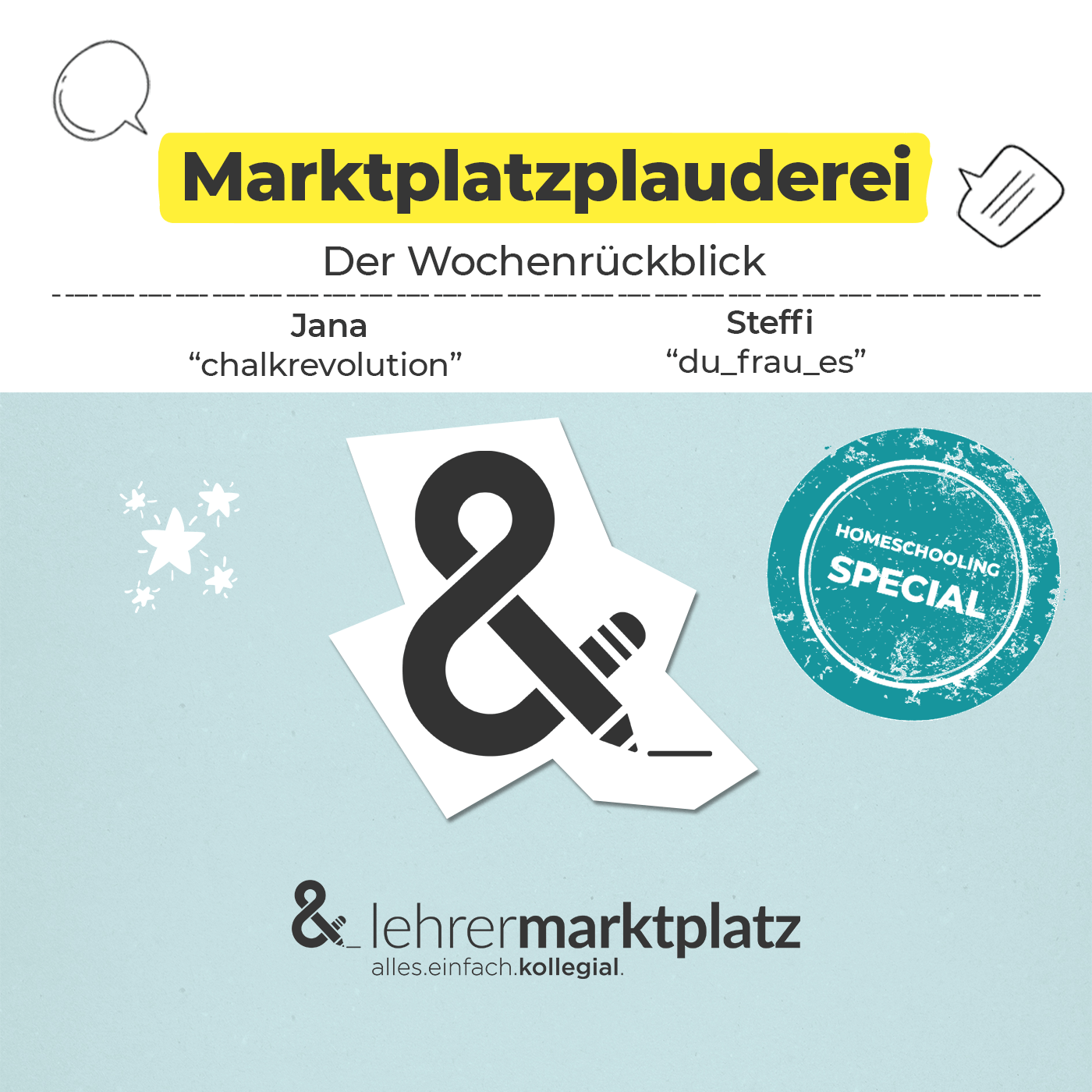Marktplatzplauderei