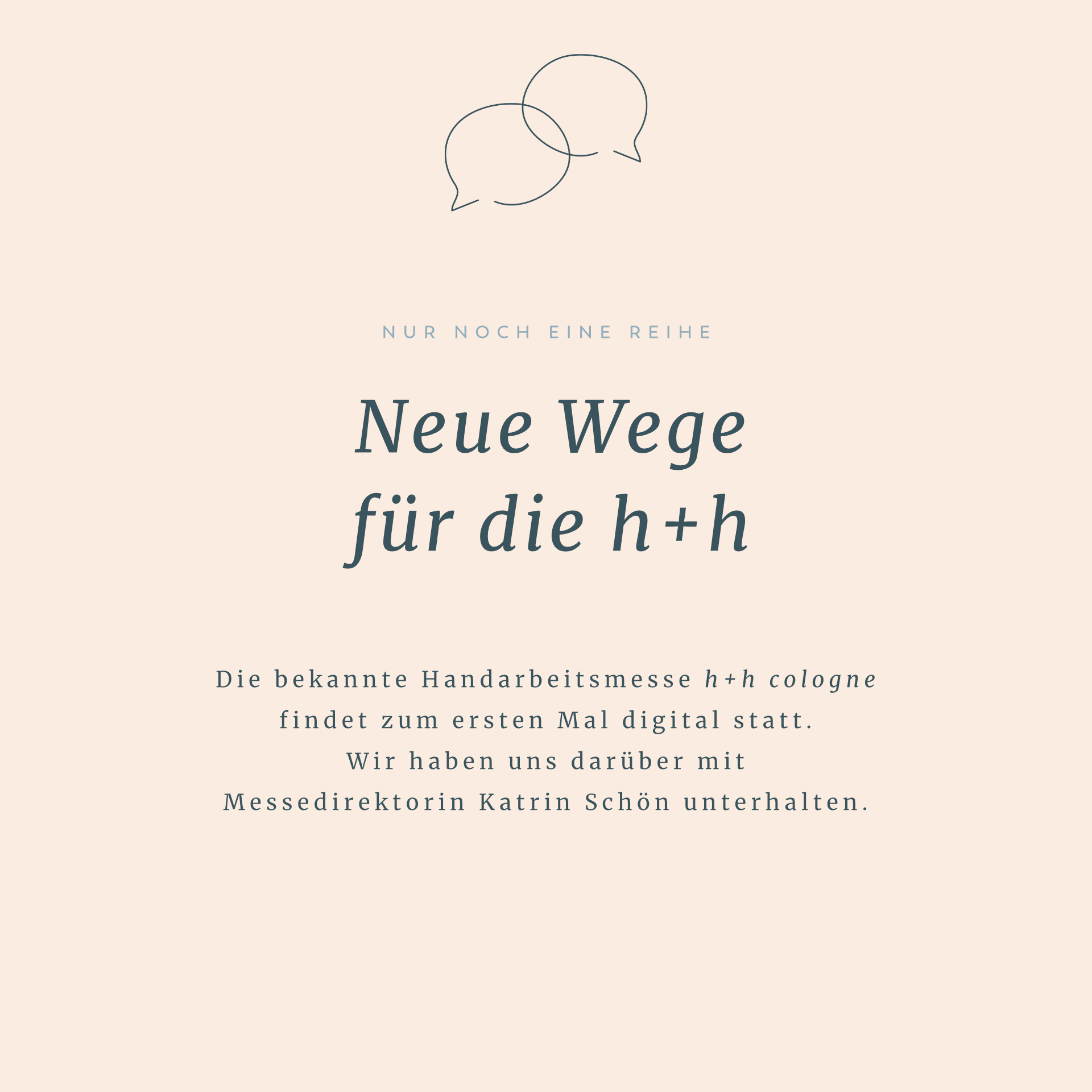 Nur noch eine Reihe - Maschenfein Podcast