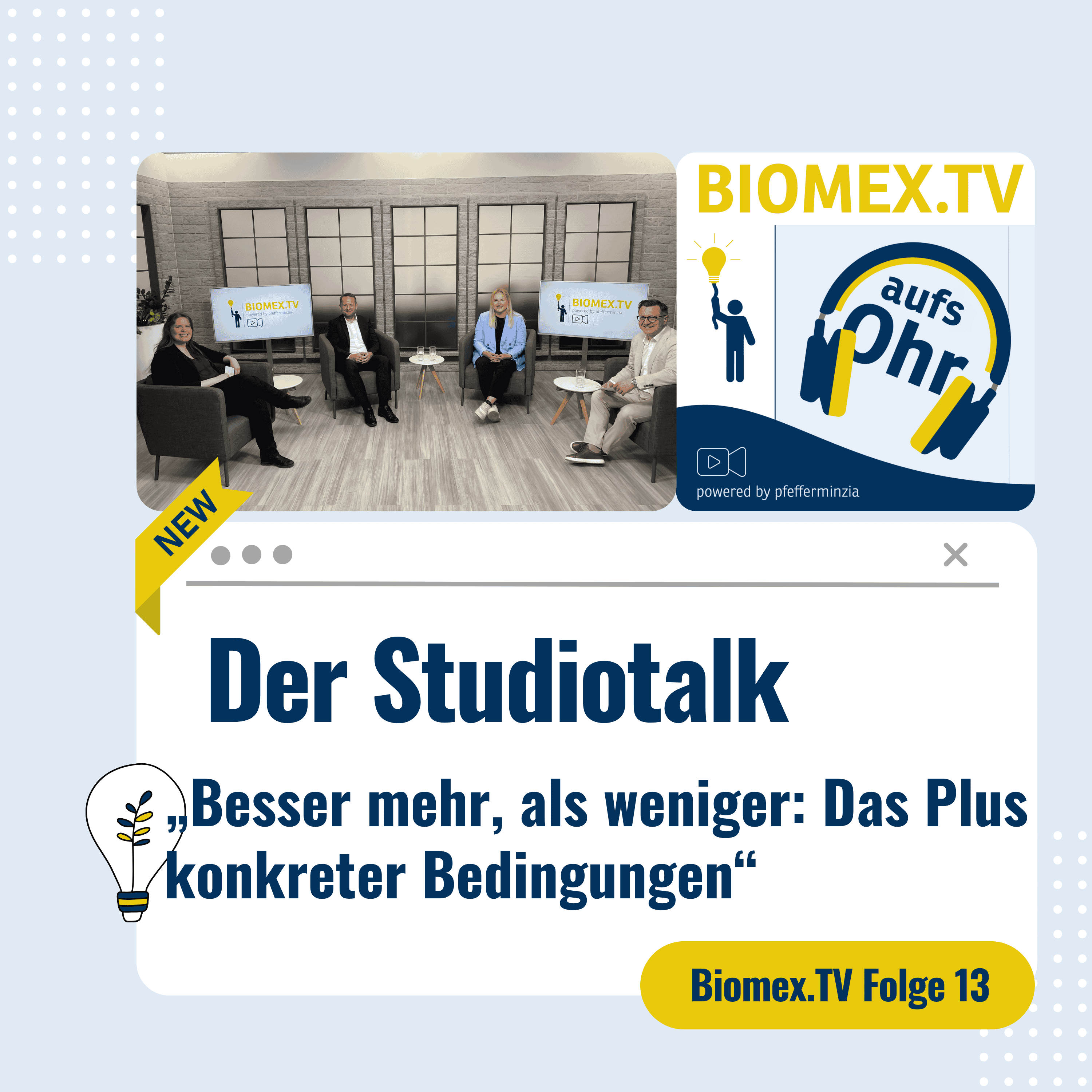 BIOMEX.TV aufs Ohr!