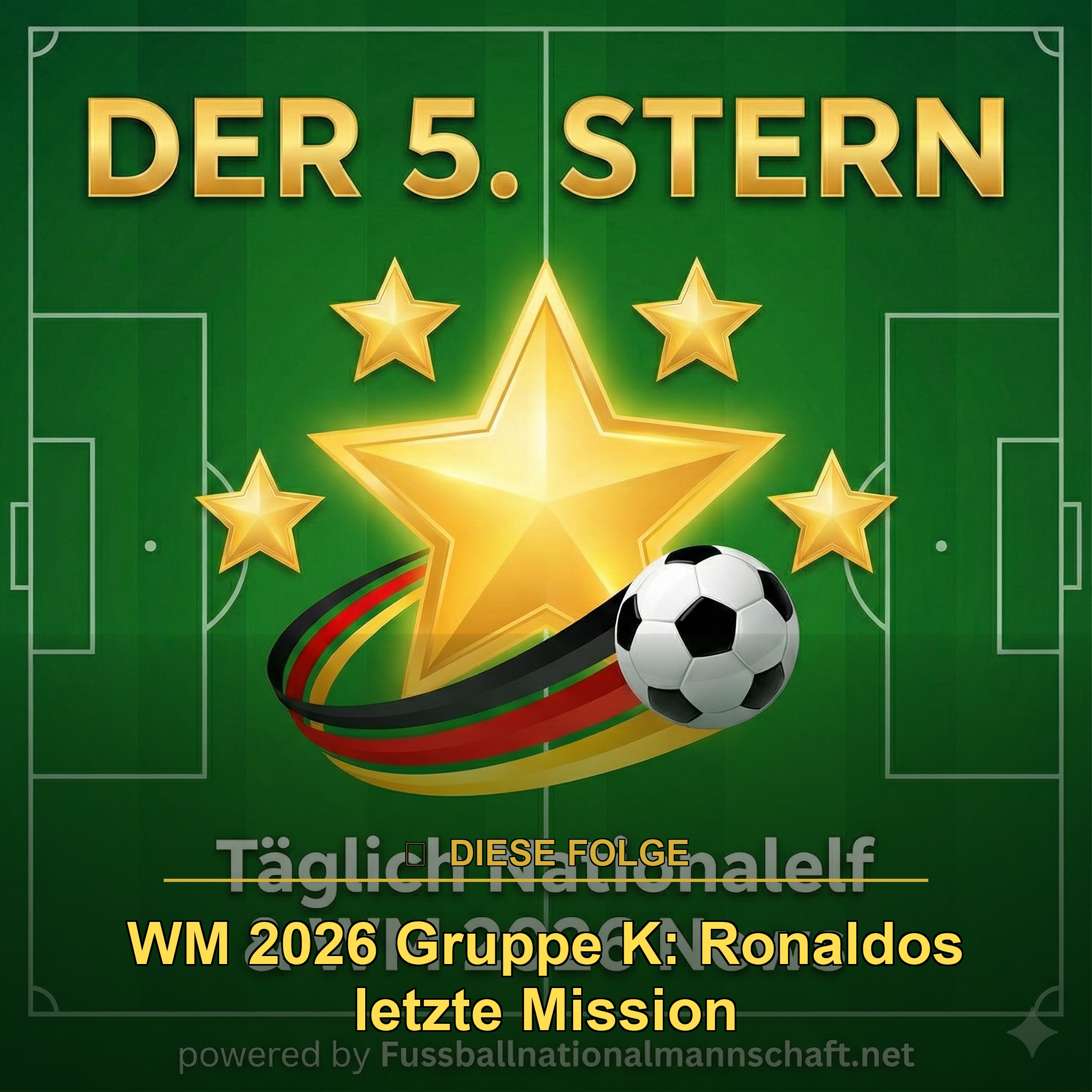 WM 2026 Gruppe K – Cristiano Ronaldo spielt seine sechste Weltmeisterschaft episode artwork