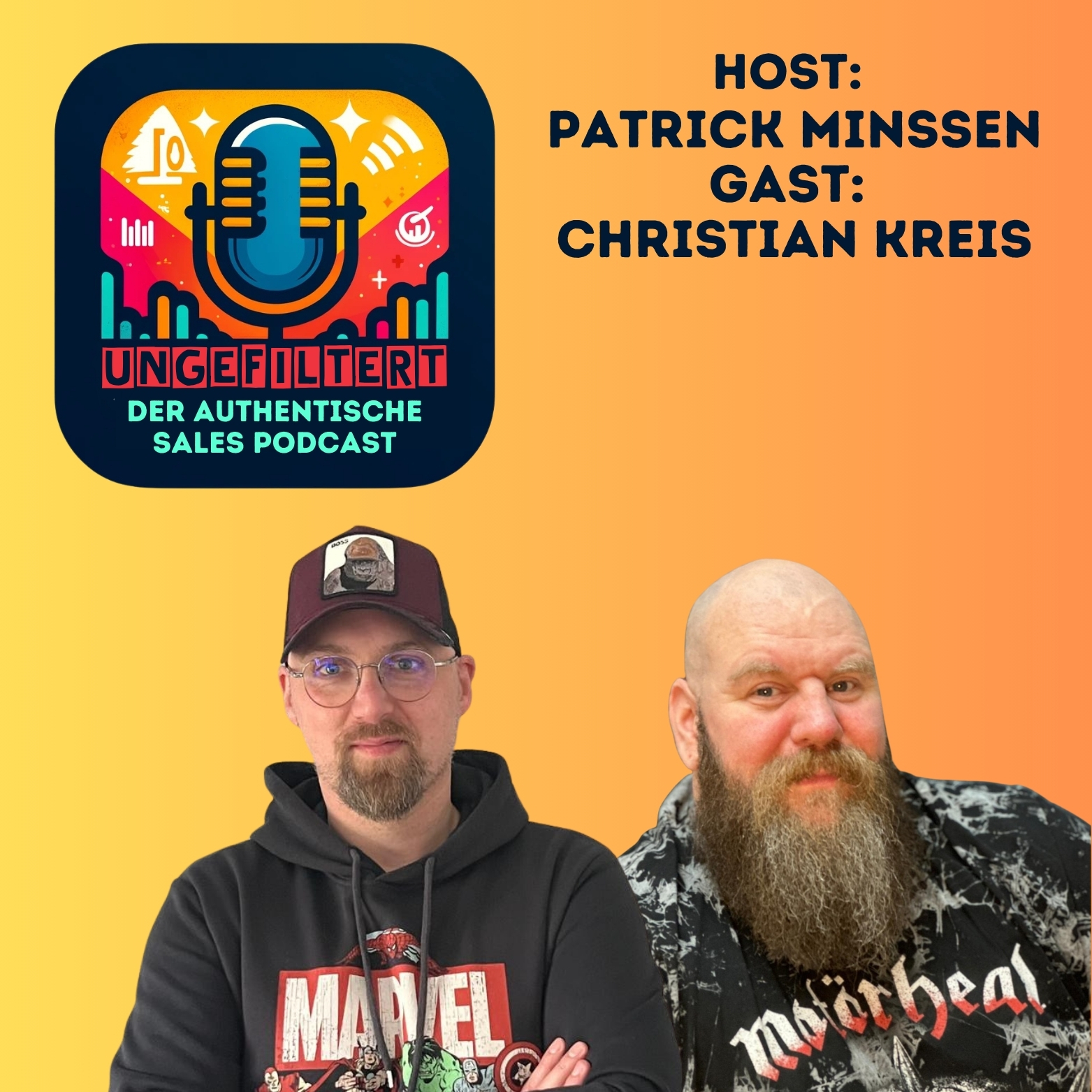 ungefiltert - der authentische Sales Podcast für alle, die Vertrieb leben.