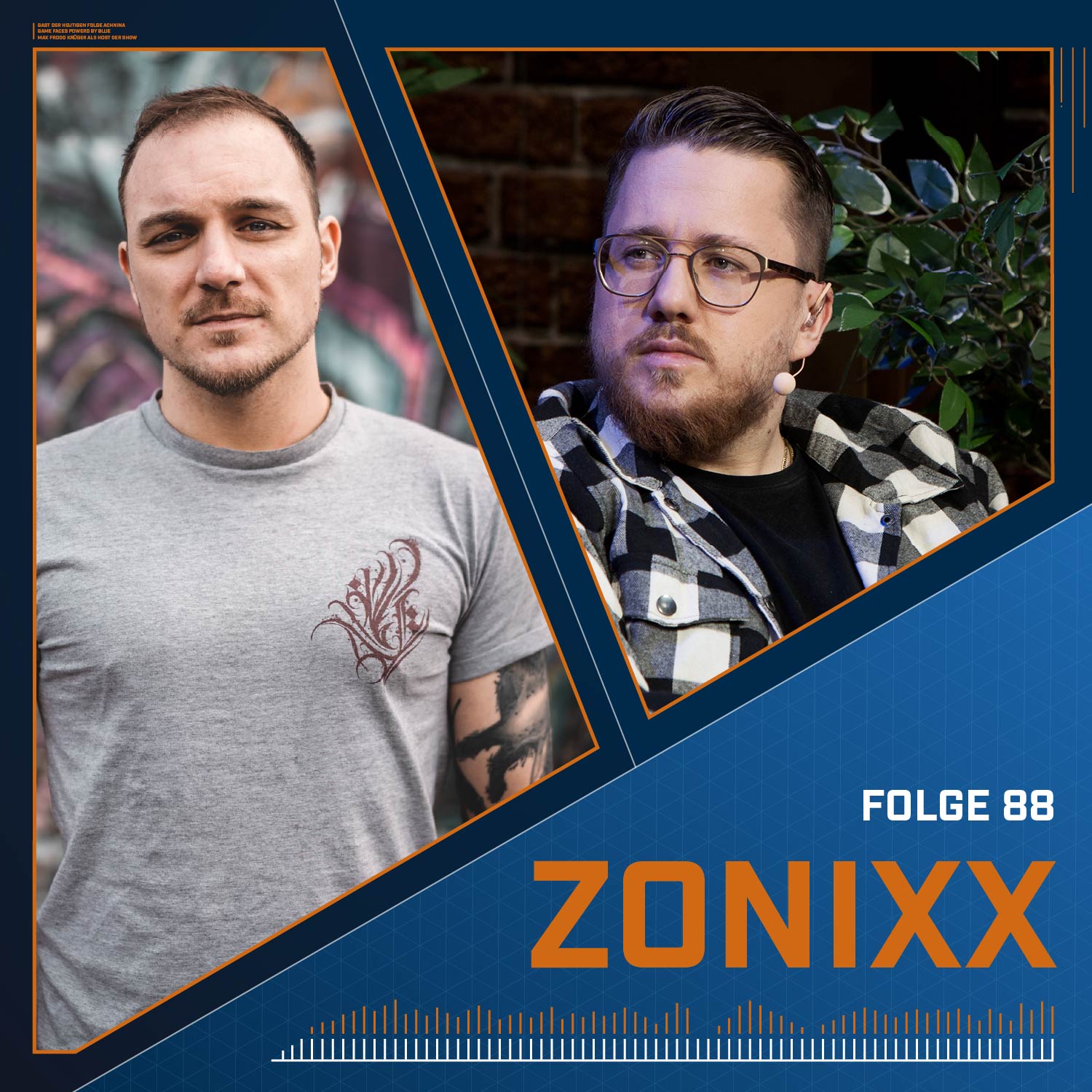 Game Faces powered by Blue