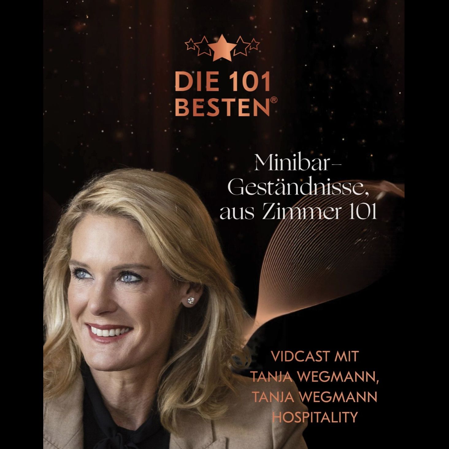 Tanja Wegmann auf Besuch an der "Minibar im Zimmer 101"