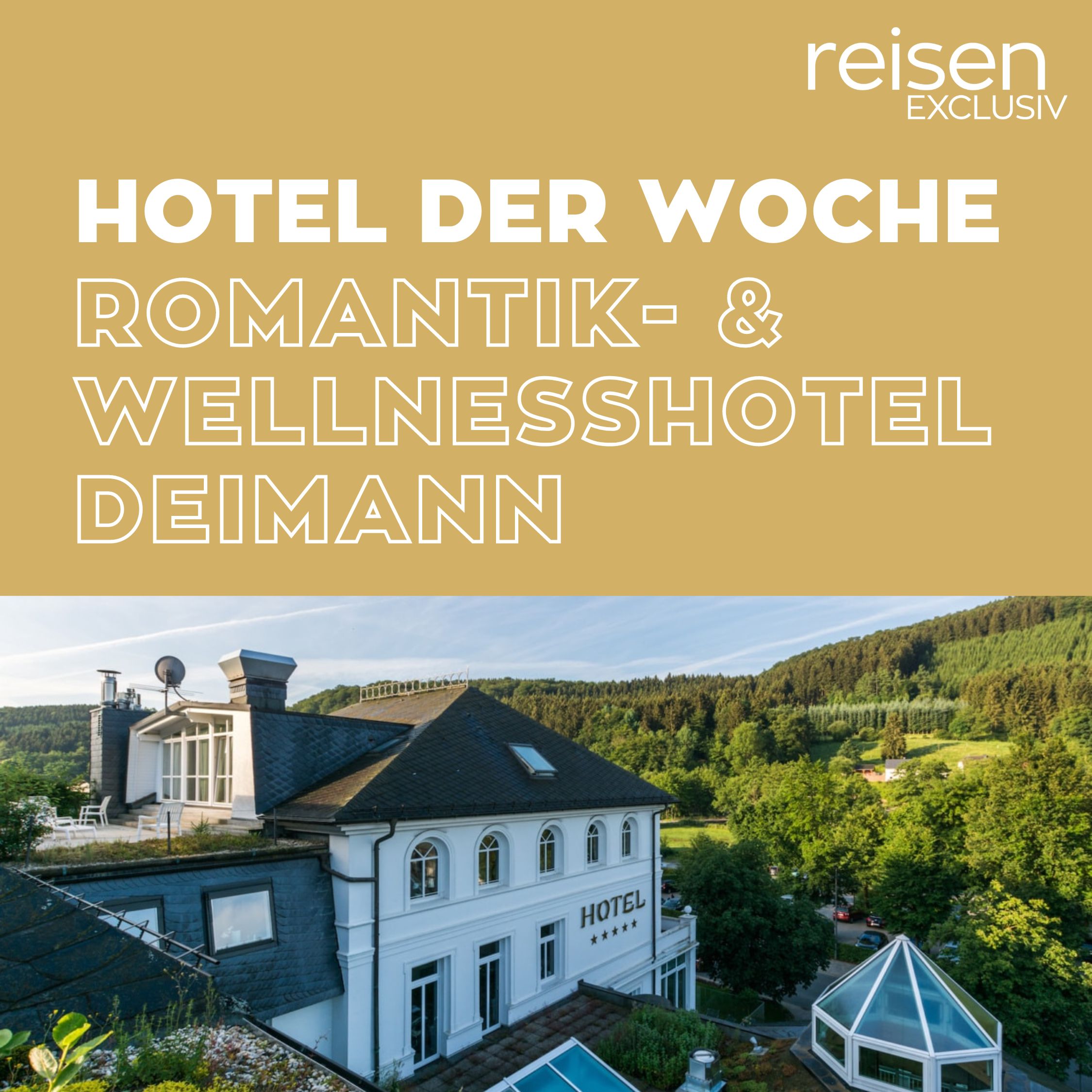 Hotel der Woche - Der Hotel-Podcast von reisen EXCLUSIV