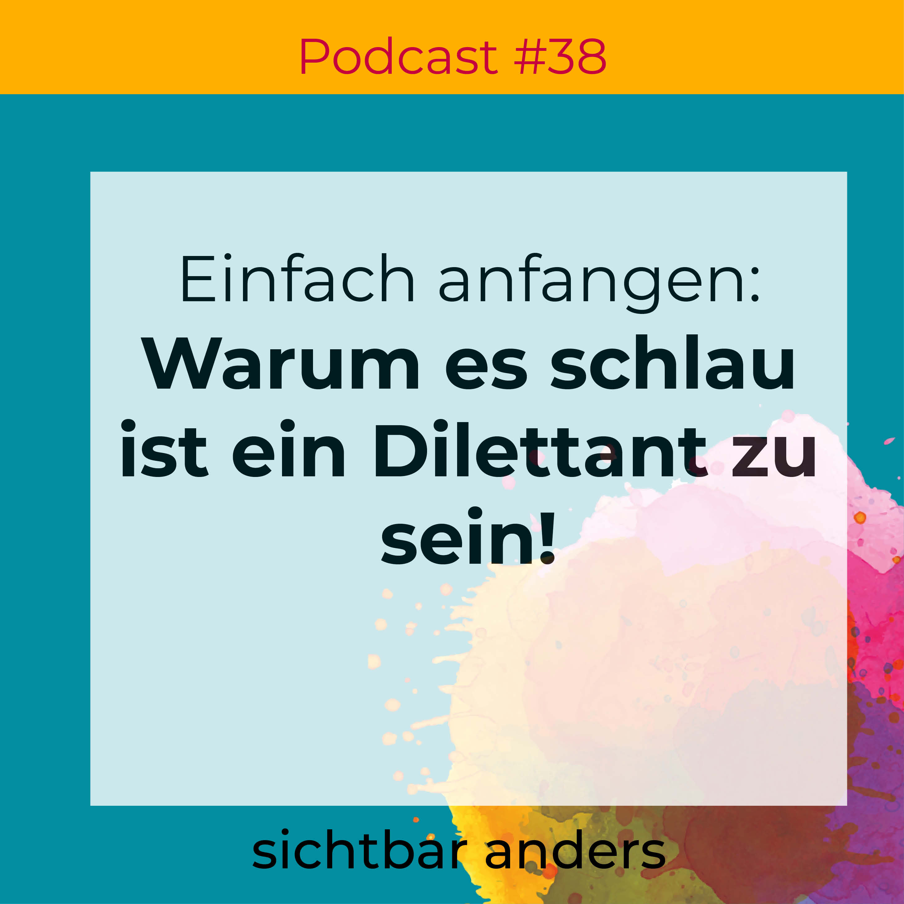 Lass es schillern! Kreative Selbstverwirklichung