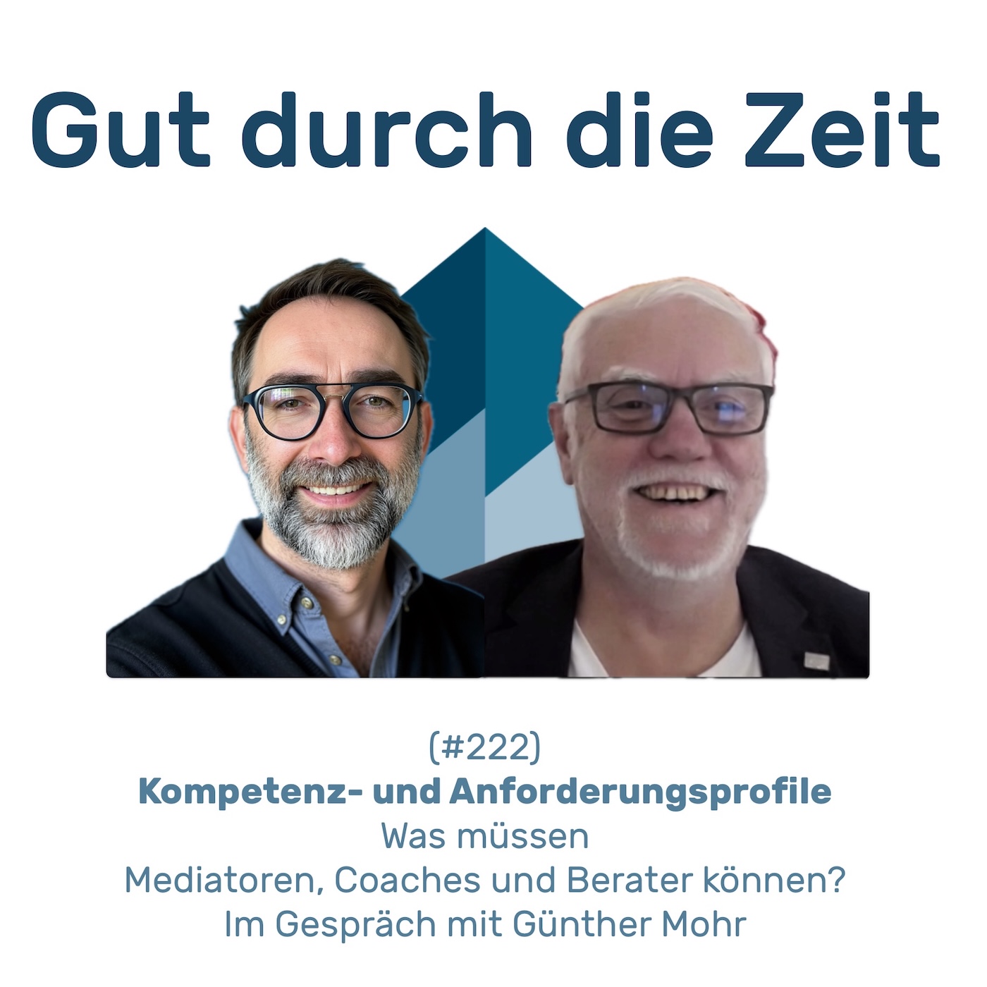Gut durch die Zeit. Der Podcast rund um Mediation, Konflikt-Coaching und Organisationsberatung.