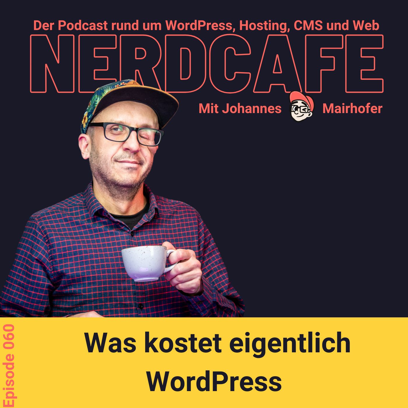 nerdcafe. Der Podcast rund um WordPress, Hosting, CMS und Web.