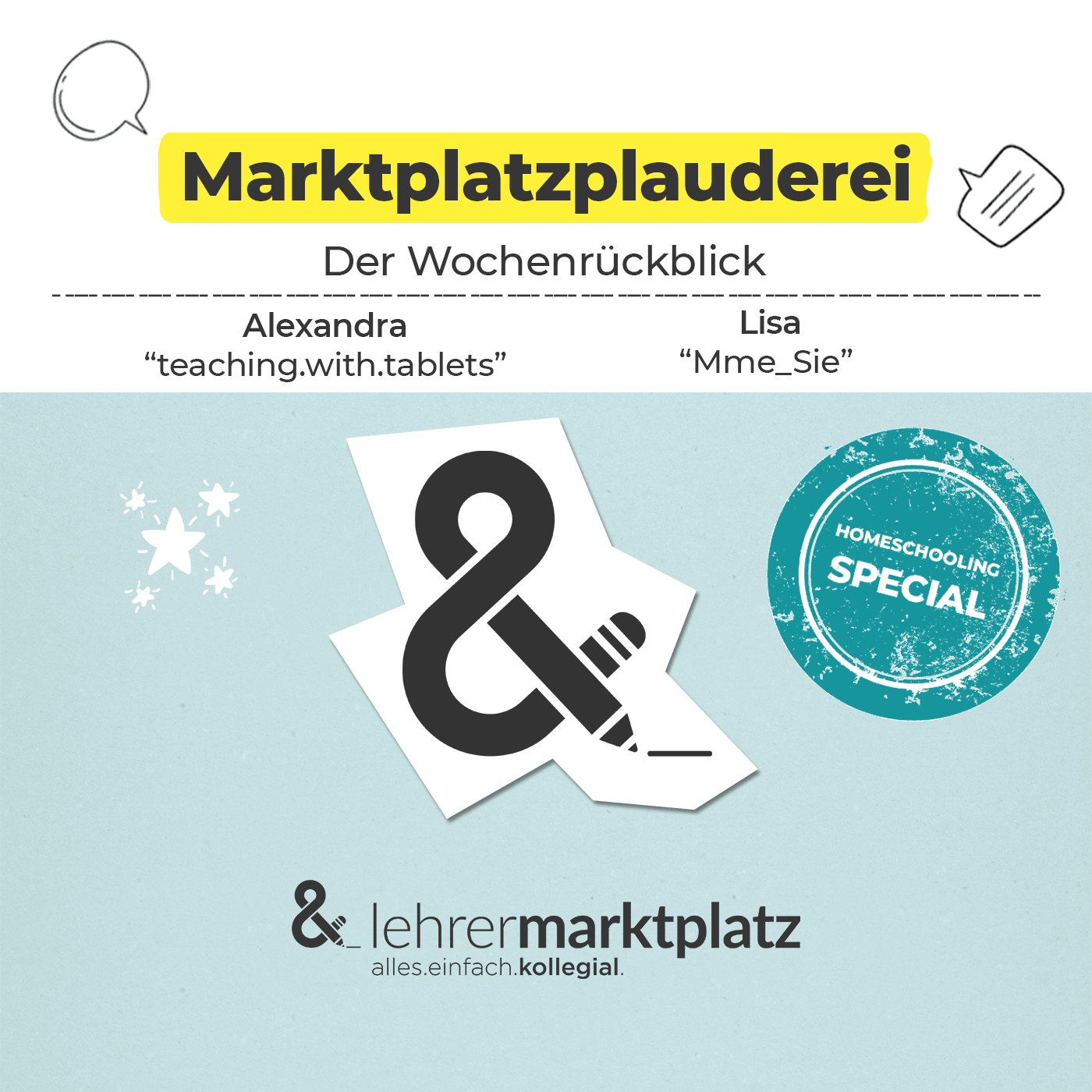 Marktplatzplauderei