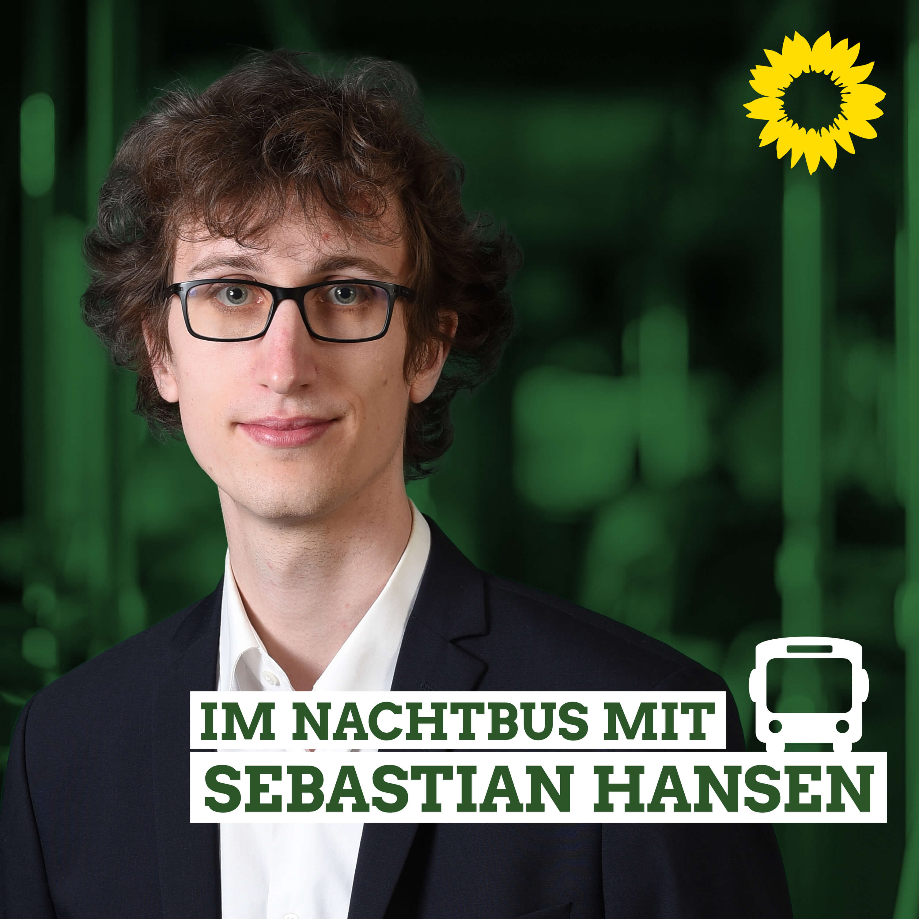 Im Nachtbus mit Sebastian Hansen