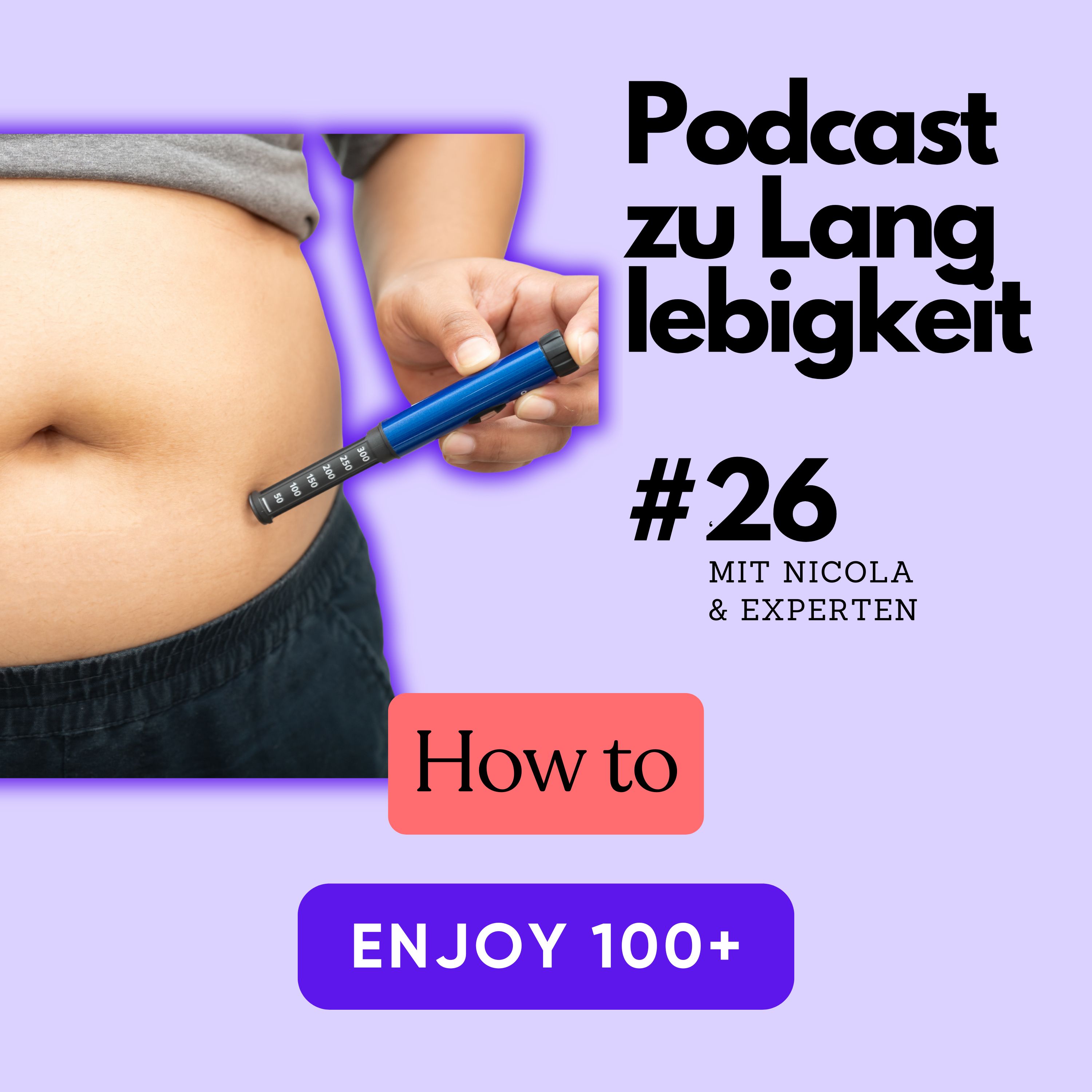 #26 Disziplin, Adipositas & Abnehmspritze - Idealgewicht erreichen und halten episode artwork
