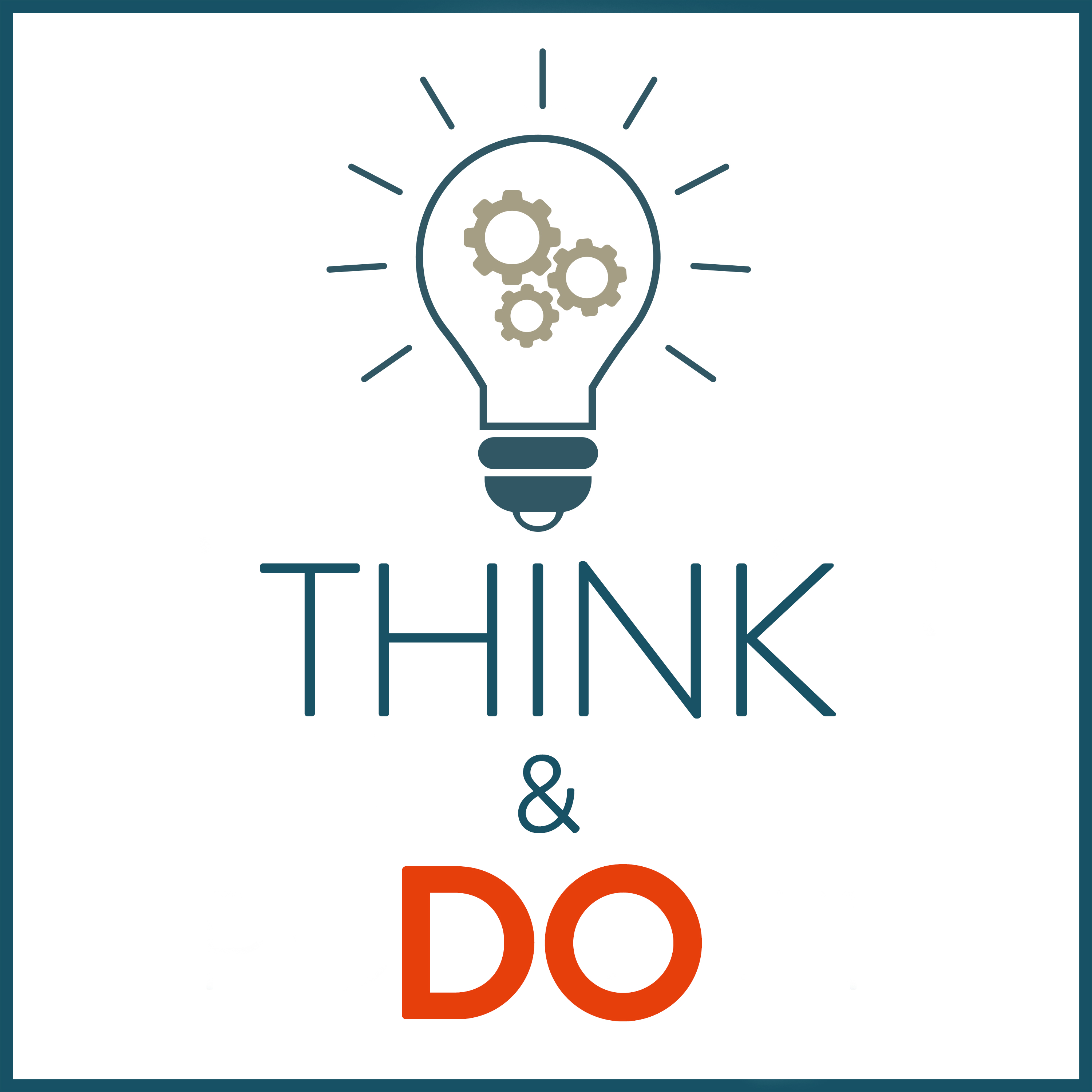 Think doing. Make think или do think. Thought! Done!.