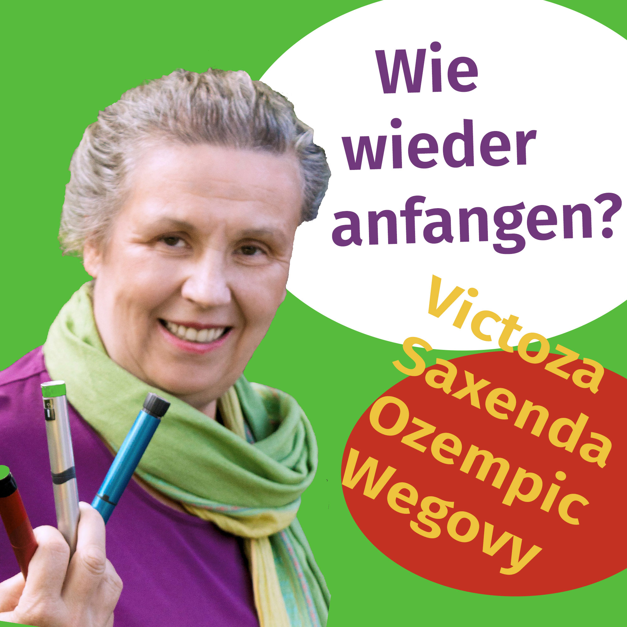 Diabetes? Frag die Zuckertante - Der Podcast für Menschen mit Typ 2 Diabetes
