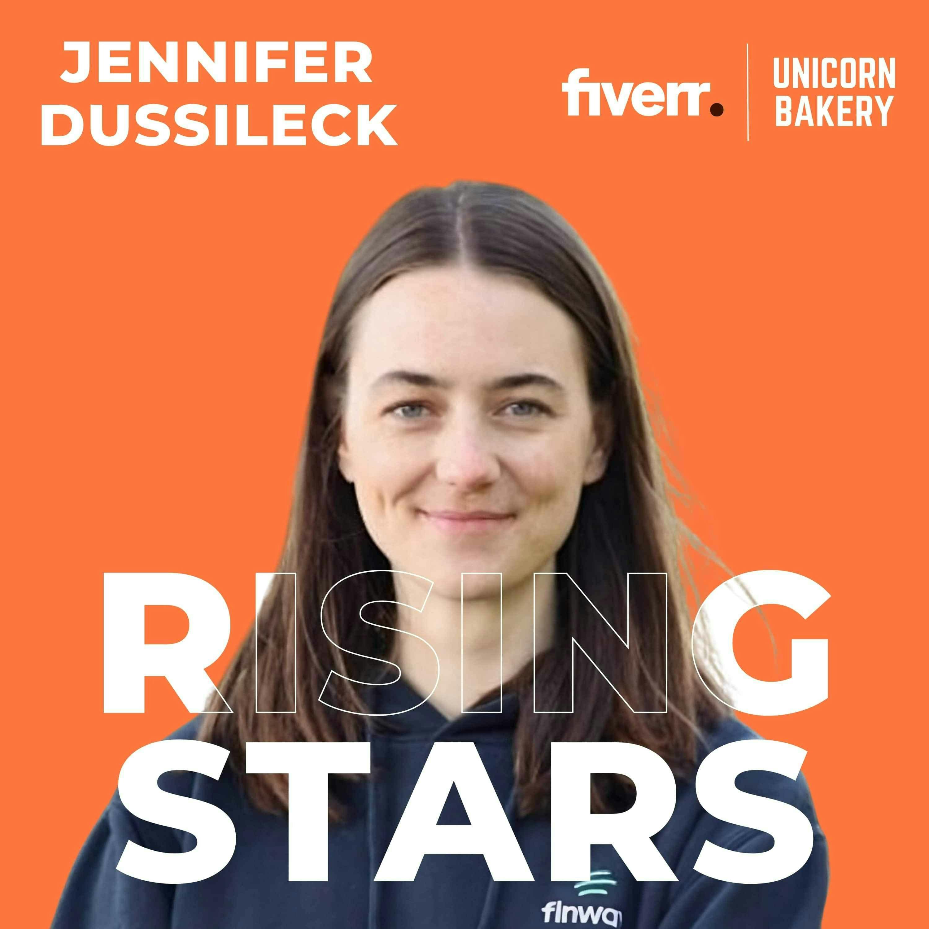 Series A-Finanzierung im aktuellen Marktgeschehen & Product Market Fit in einem umkämpften Markt - Jennifer Dussileck, finway |Rising Stars powered by Fiverr episode artwork